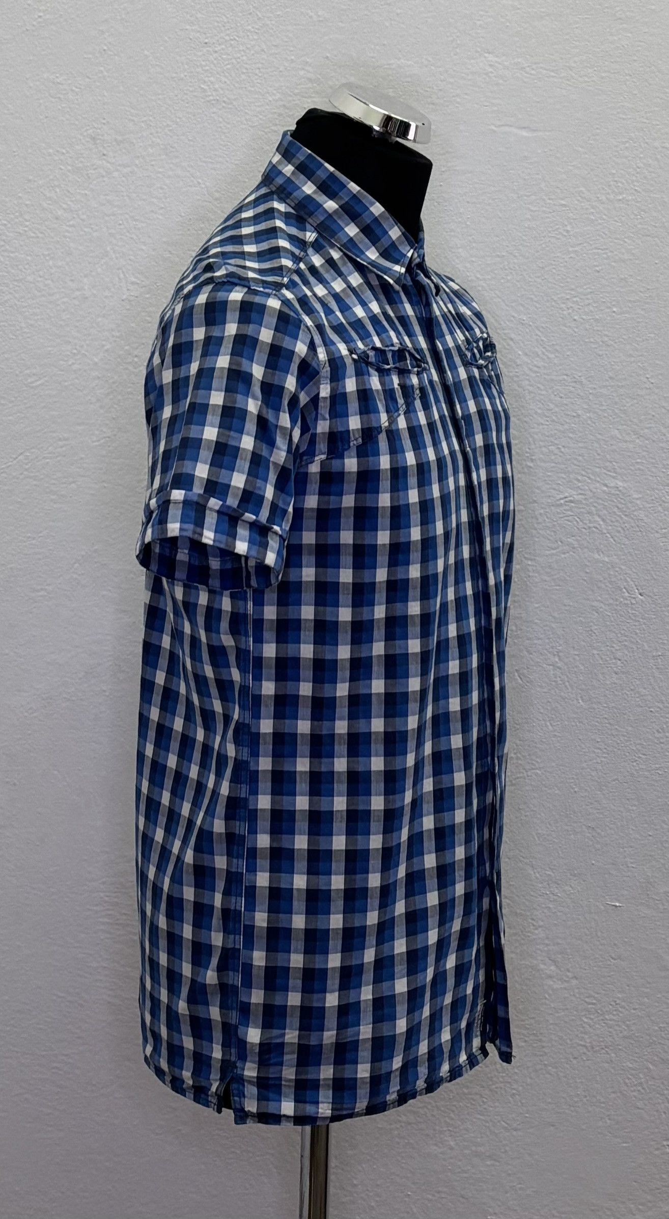 G-Star G Star Raw Shirt Medium blue white check Size US M / EU 48-50 / 2 - 4 Thumbnail