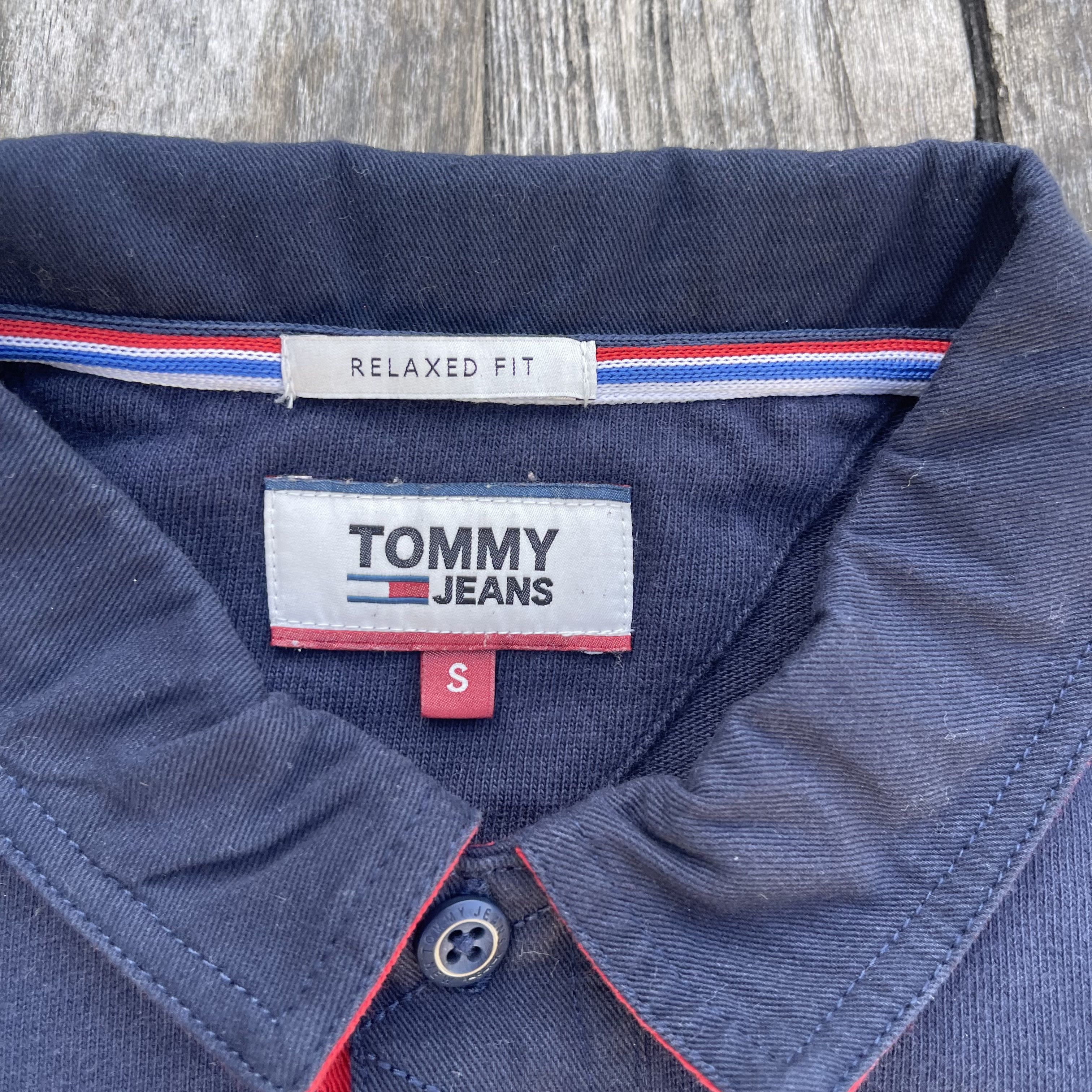 Tommy Jeans Tommy Jeans Relaxed Fit Long Sleeve Polo Shirt Size US S / EU 44-46 / 1 - 3 Thumbnail