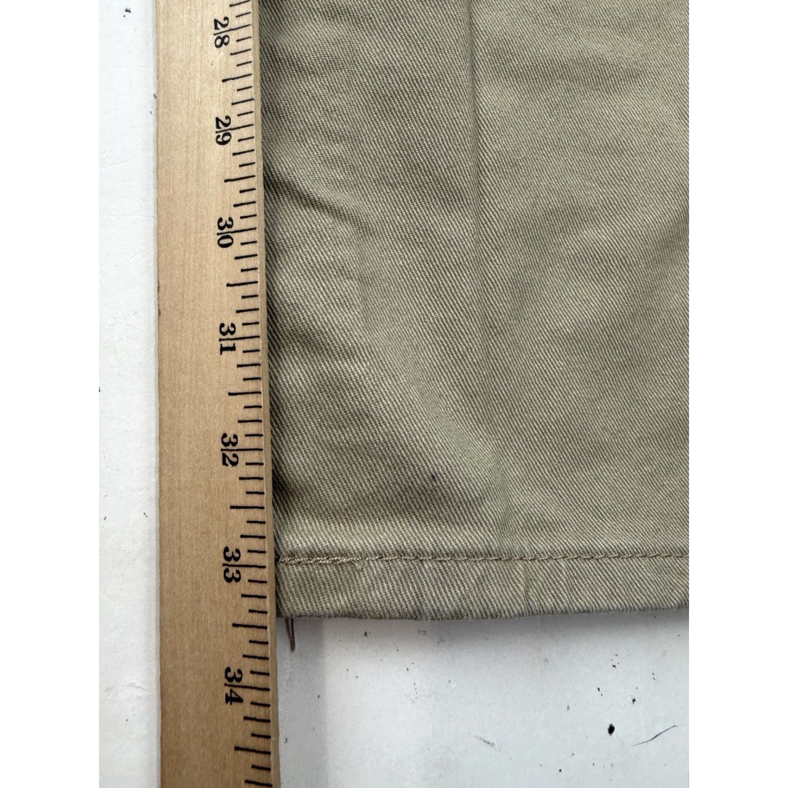 Levi's LEVI'S 502 Jeans Mens 38x33 Beige Khaki Regular Stretch Denim Tapered Pocket 5-Overall Size US 38 / EU 54 - 7 Thumbnail