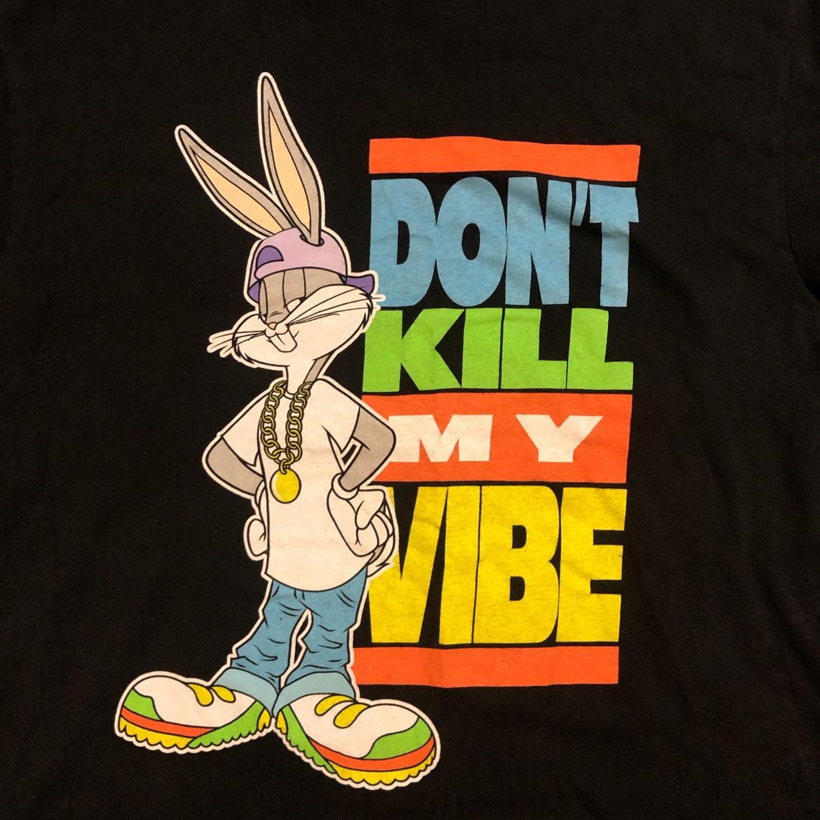 Other Don’t Kill My Vibe’ Bugs Bunny Graphic Tee Size US L / EU 52-54 / 3 - 2 Thumbnail