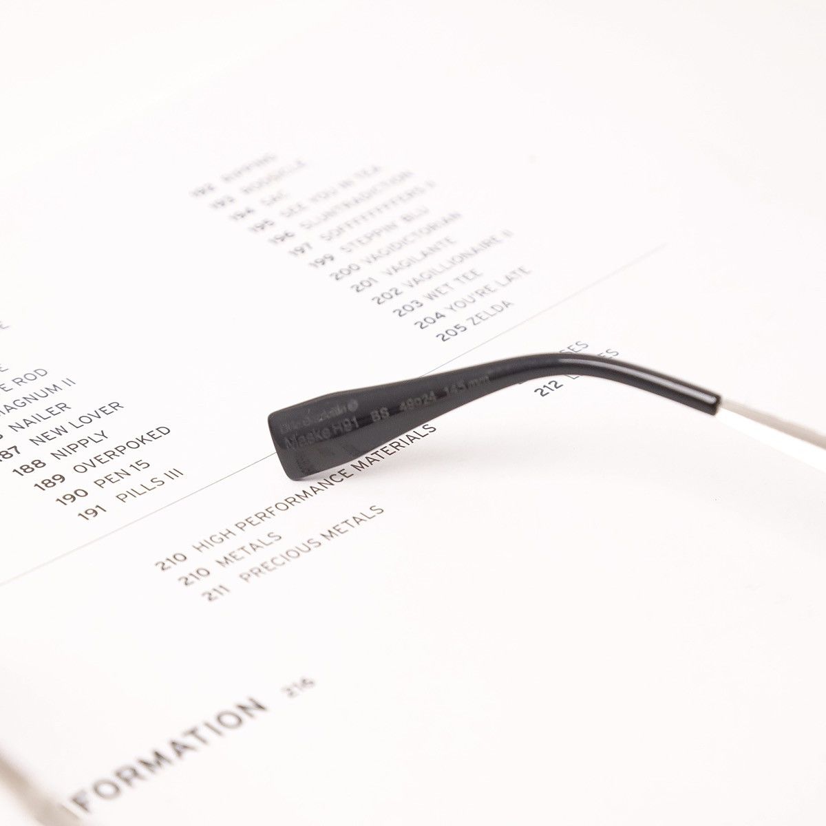 Kuboraum KUBORAUM H91 GLASSES Size ONE SIZE - 7 Thumbnail