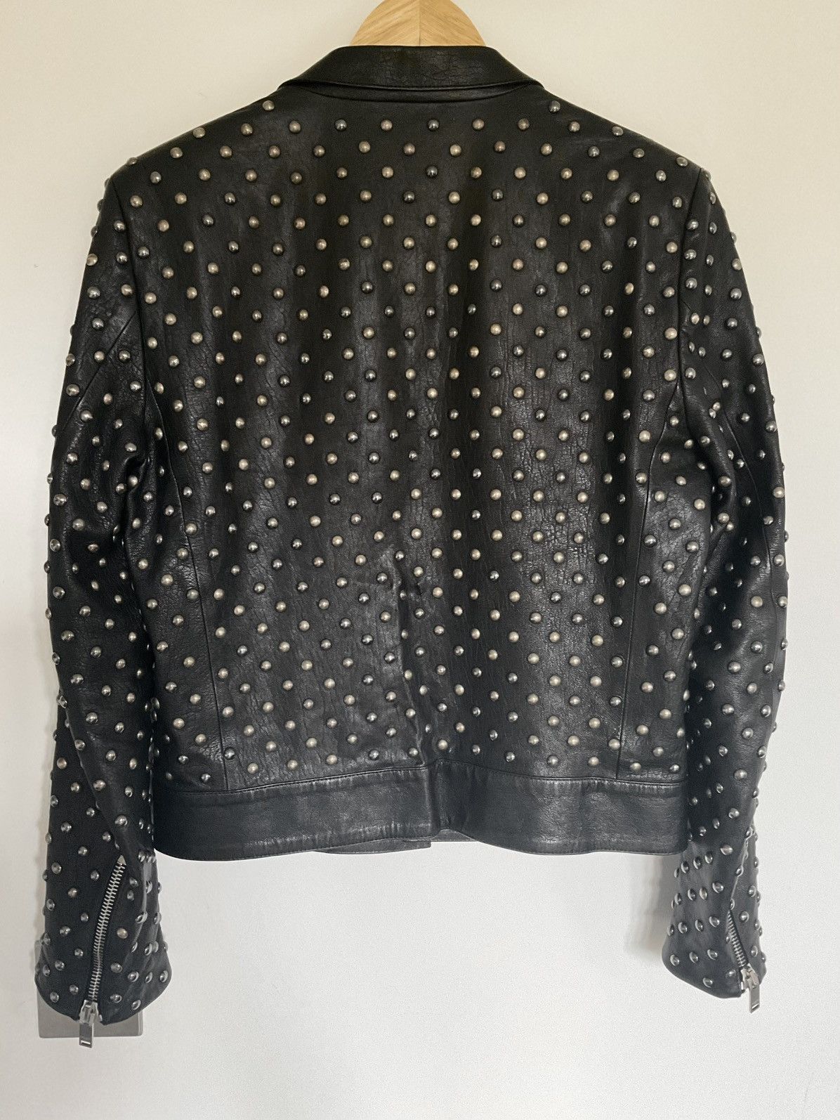Saint Laurent Paris Saint laurent 2014ss Hedi Slimane studded leather jacket Size US S / EU 44-46 / 1 - 9 Thumbnail