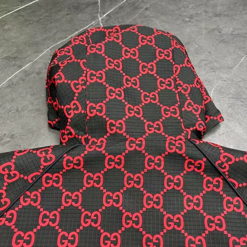 Gucci Gucci Little Dragon Man full-printed LOGO windbreaker cotto Size US L / EU 52-54 / 3 - 7 Thumbnail