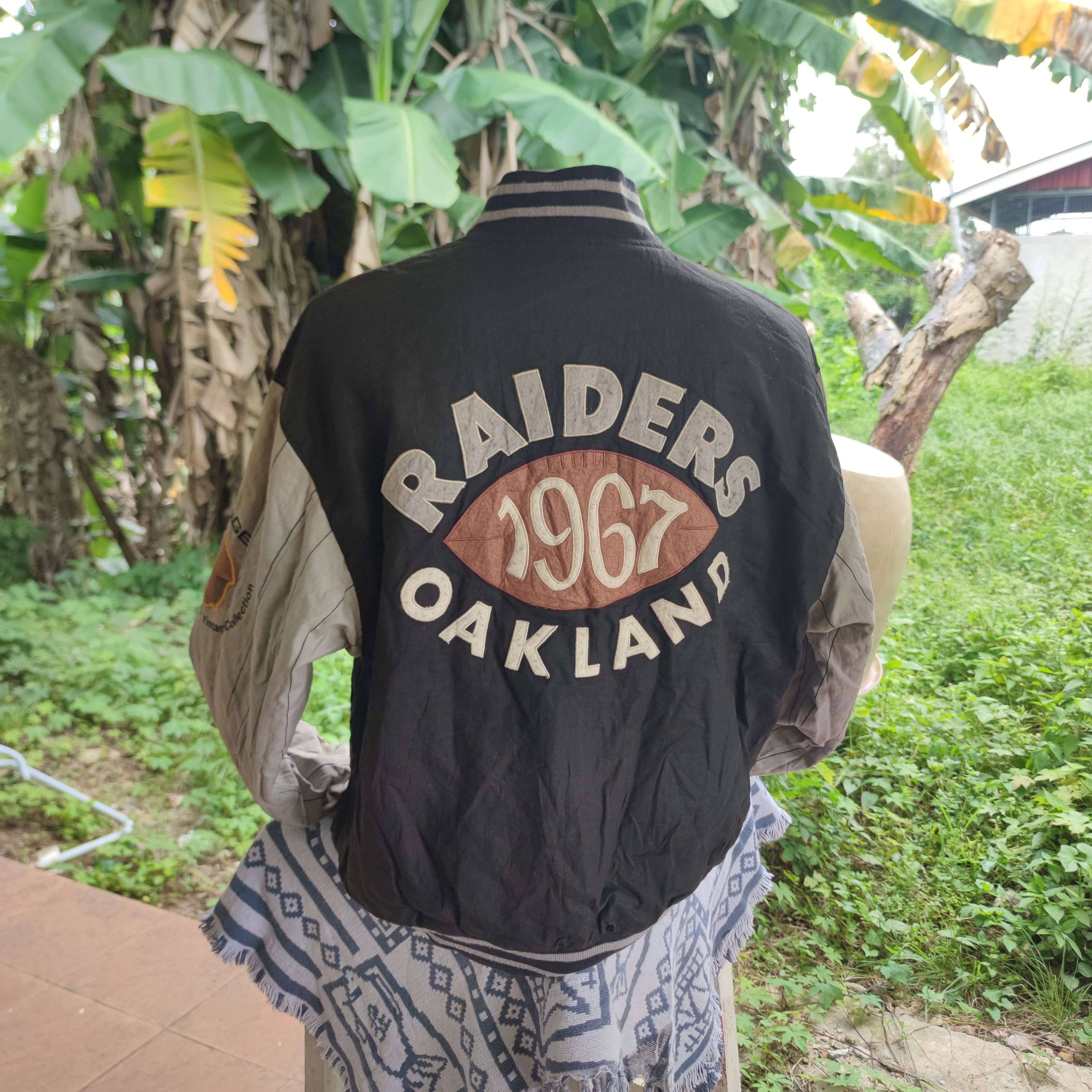 Mirage × NFL VINTAGE MIRAGE OAKLAND RAIDERS REVERSIBLE JACKET Size US L / EU 52-54 / 3 - 1 Thumbnail