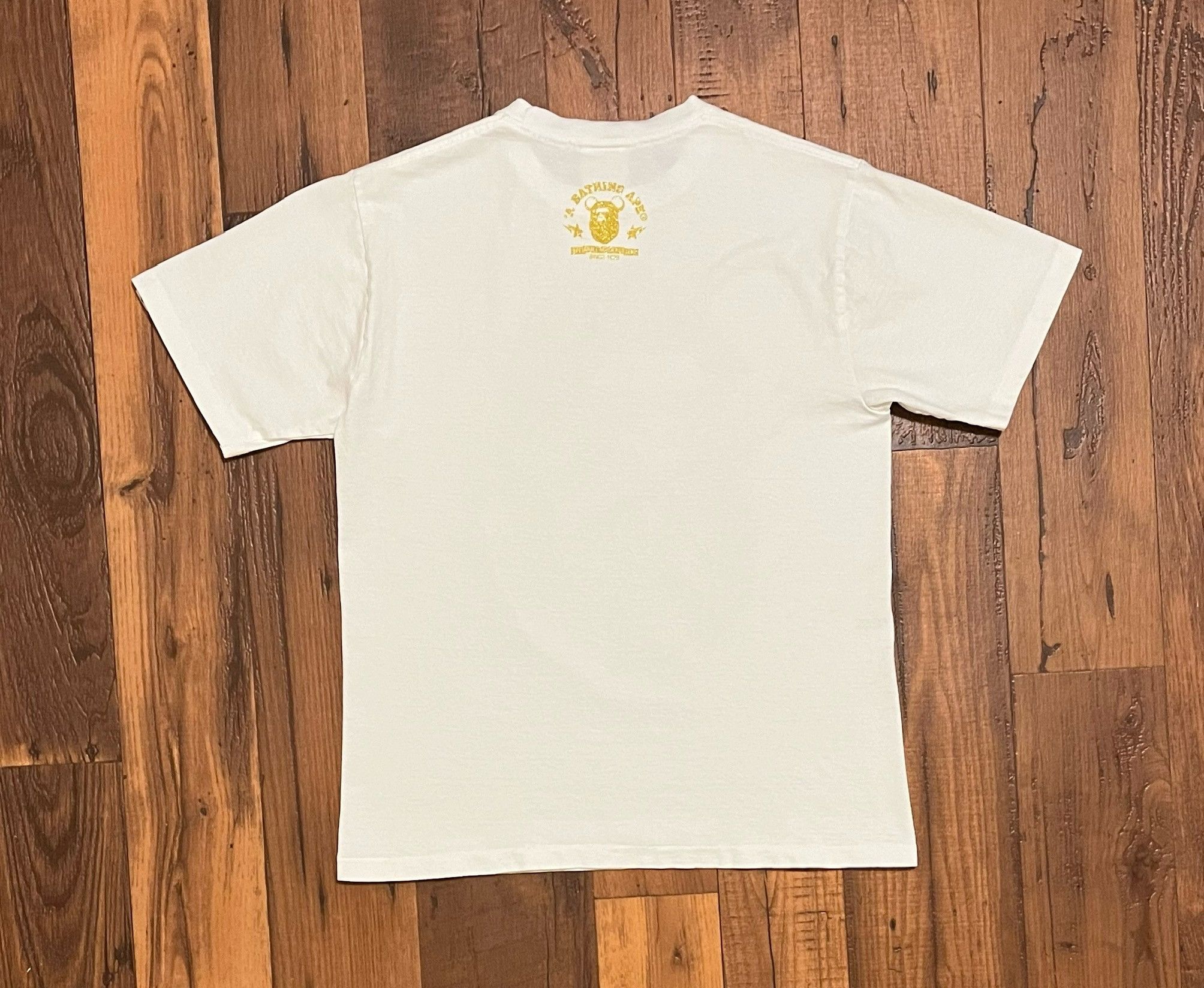 Bape Bape camo Medicom Bearbrick logo tee shirt Size US M / EU 48-50 / 2 - 2 Thumbnail