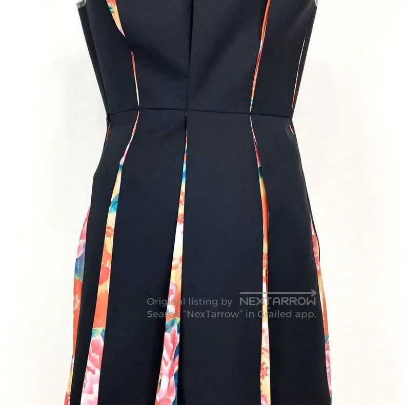 Junya Watanabe Junya Watanabe Floral Patchwork Dress Size XS / US 0-2 / IT 36-38 - 5 Thumbnail