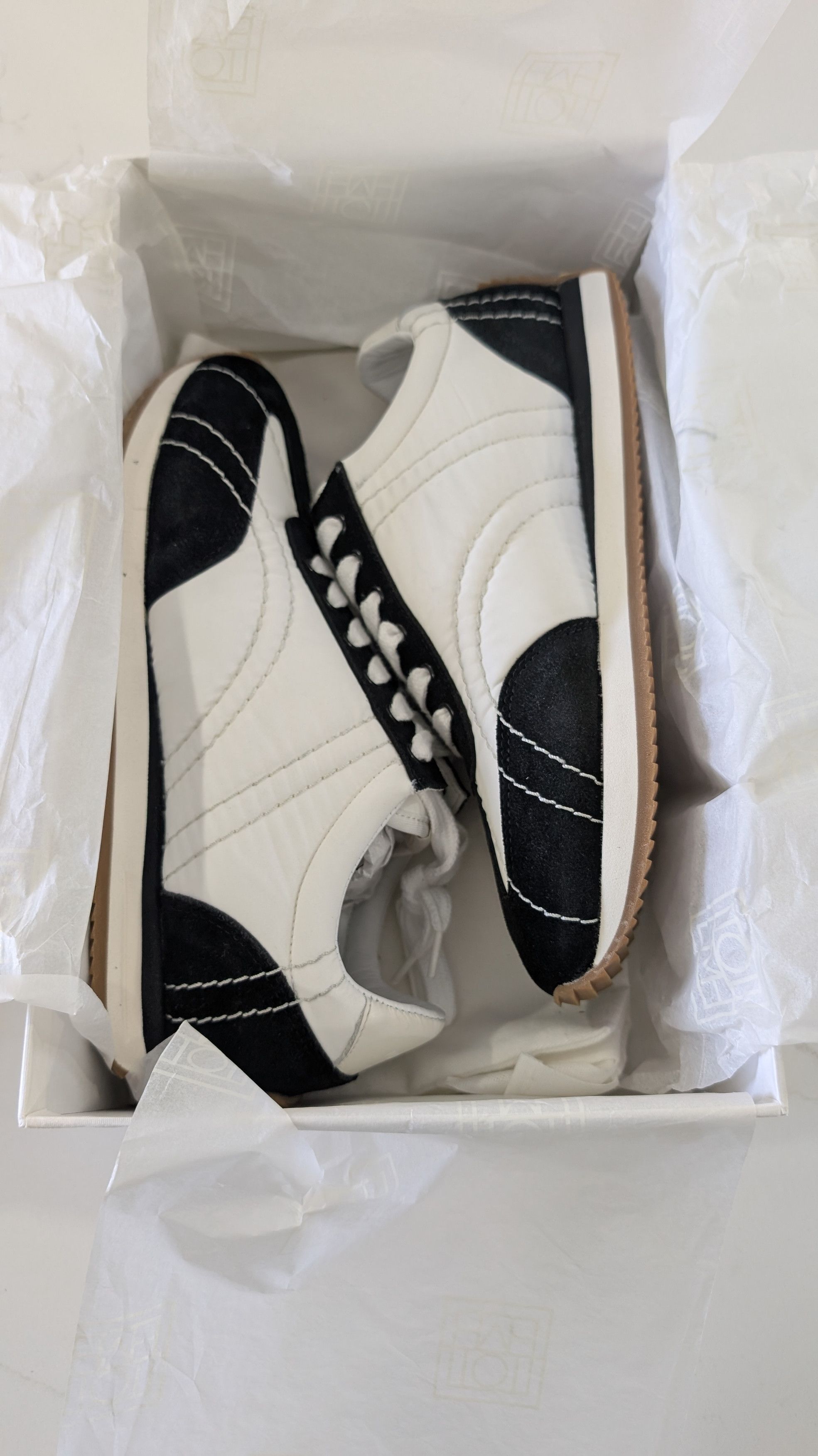 Other TOTEME Tech Fabric Sports Sneakers Black Off White Size 42 Size US 9.5 / EU 42-43 - 7 Thumbnail