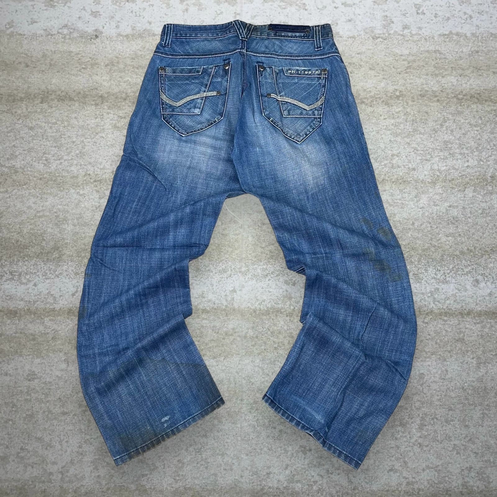 Vintage Vintage Y2K Parish Skate Jeans 32x30 Relaxed Fit Medium Wash Size US 32 / EU 48 - 1 Thumbnail