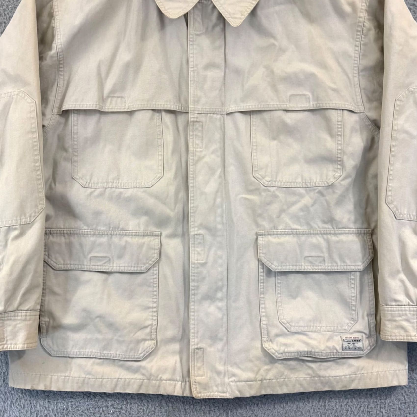 Eddie Bauer Vintage Eddie Bauer Jacket Mens XL Big Beige Fleece Lined Zip Chore Coat Outdoor Size US XL / EU 56 / 4 - 2 Thumbnail