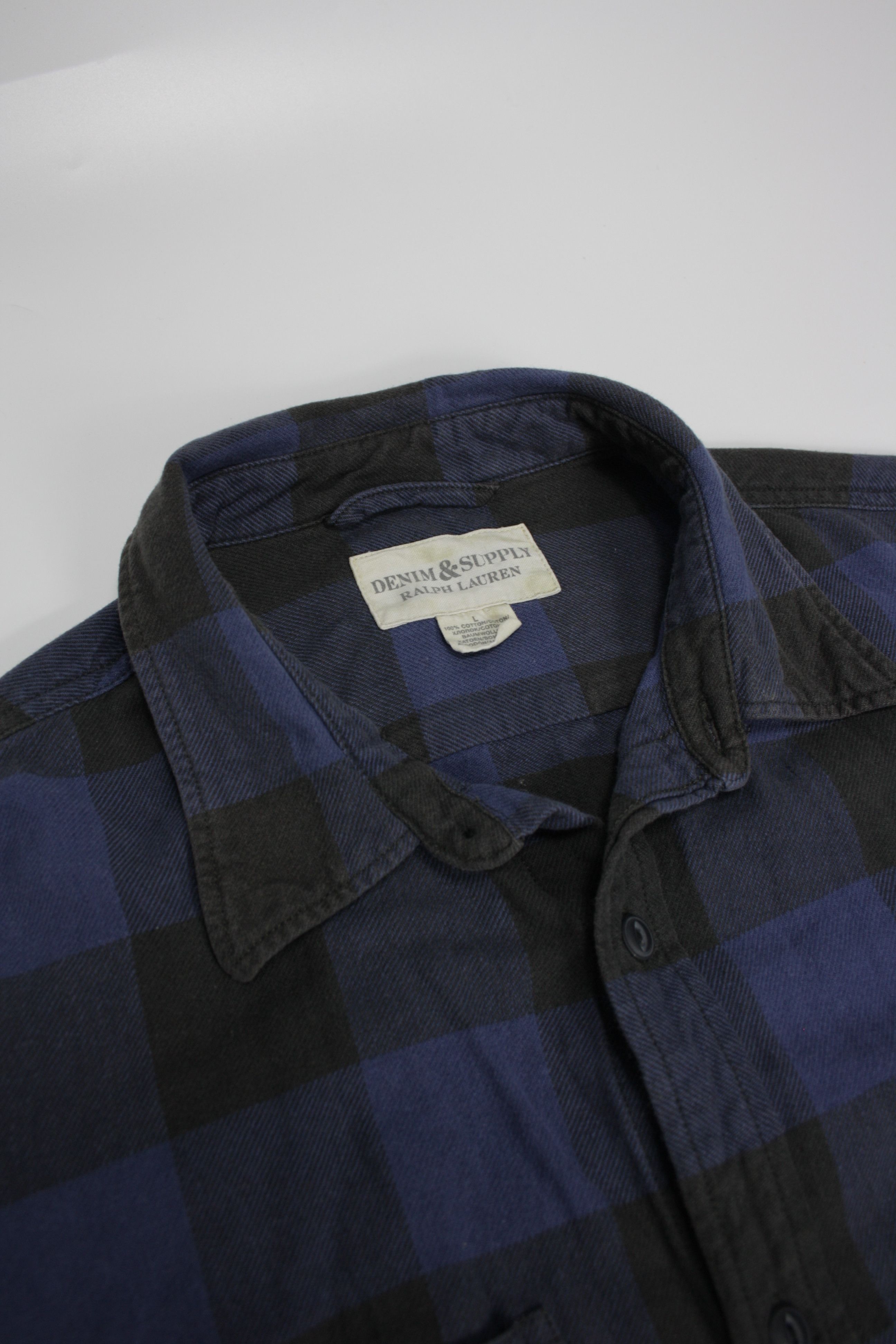 Denim & Supply Ralph Lauren × Polo Ralph Lauren Ralph Lauren Polo Bear Pocket Plaid Button Up Shirt Size US M / EU 48-50 / 2 - 4 Thumbnail