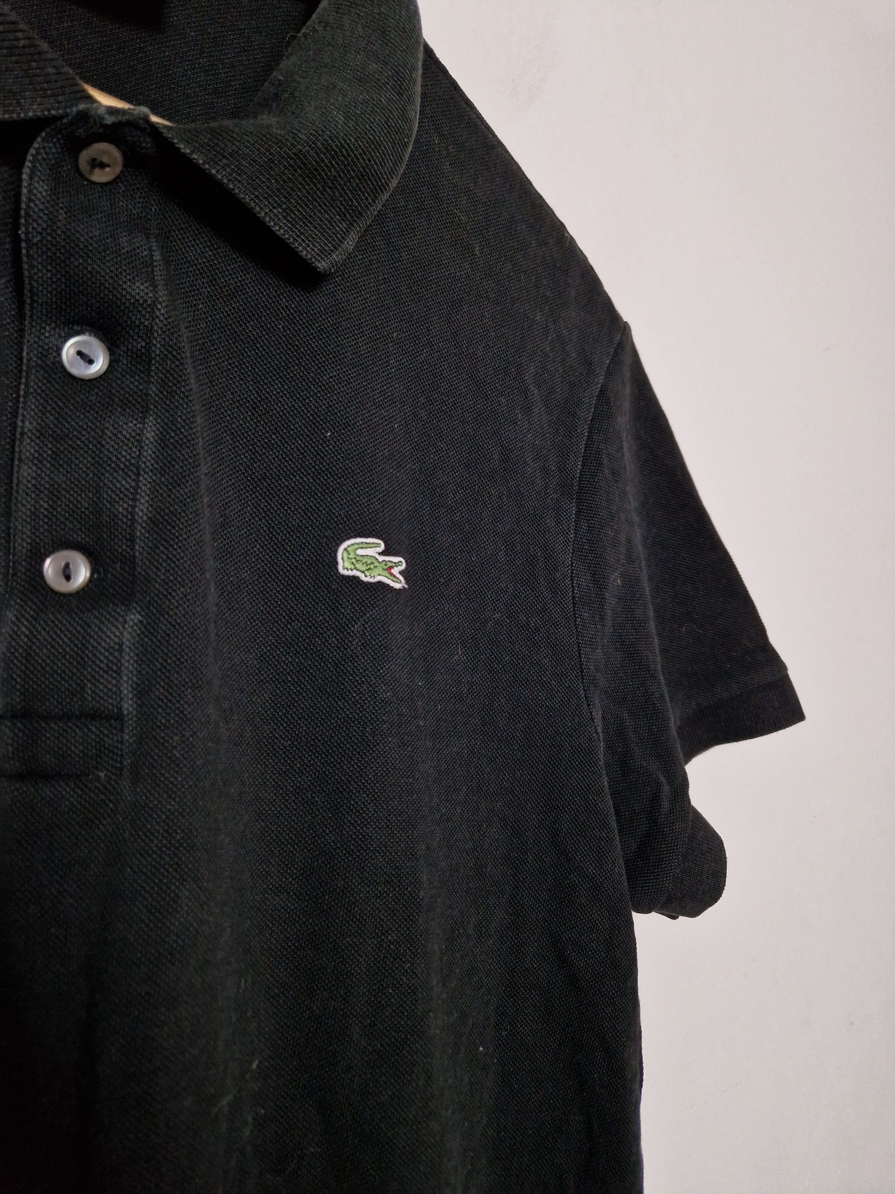 Lacoste Lacoste black polo tee Size US XL / EU 56 / 4 - 3 Thumbnail