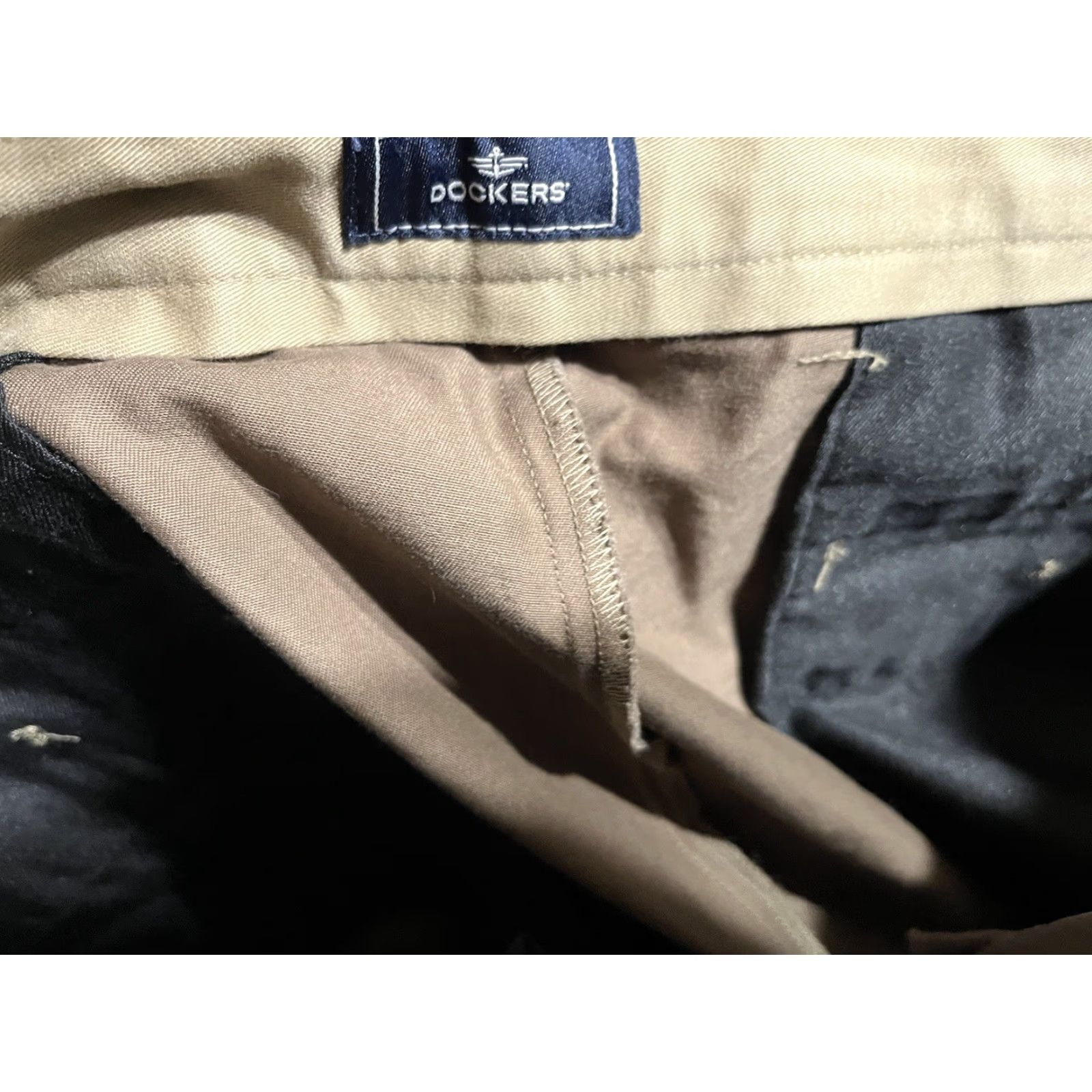 Dockers DOCKERS Pants Flat Front Mens Size 36x30 Brown Chino Regular Fit Front/Back Tags: 36x30 Size US 36 / EU 52 - 5 Thumbnail