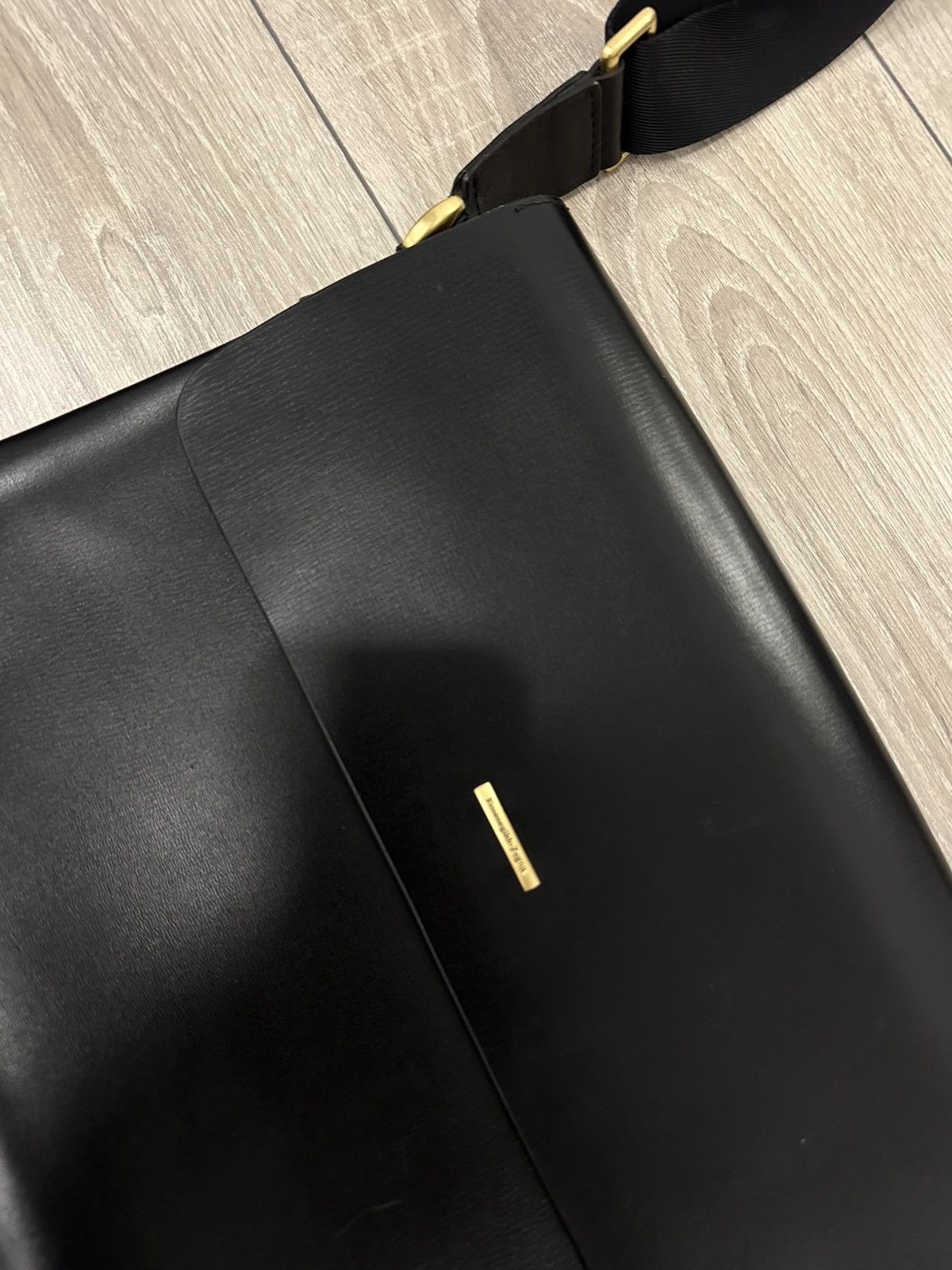 Ermenegildo Zegna Ermenegildo Zegna Leather Shoulder Bag Size ONE SIZE - 2 Thumbnail
