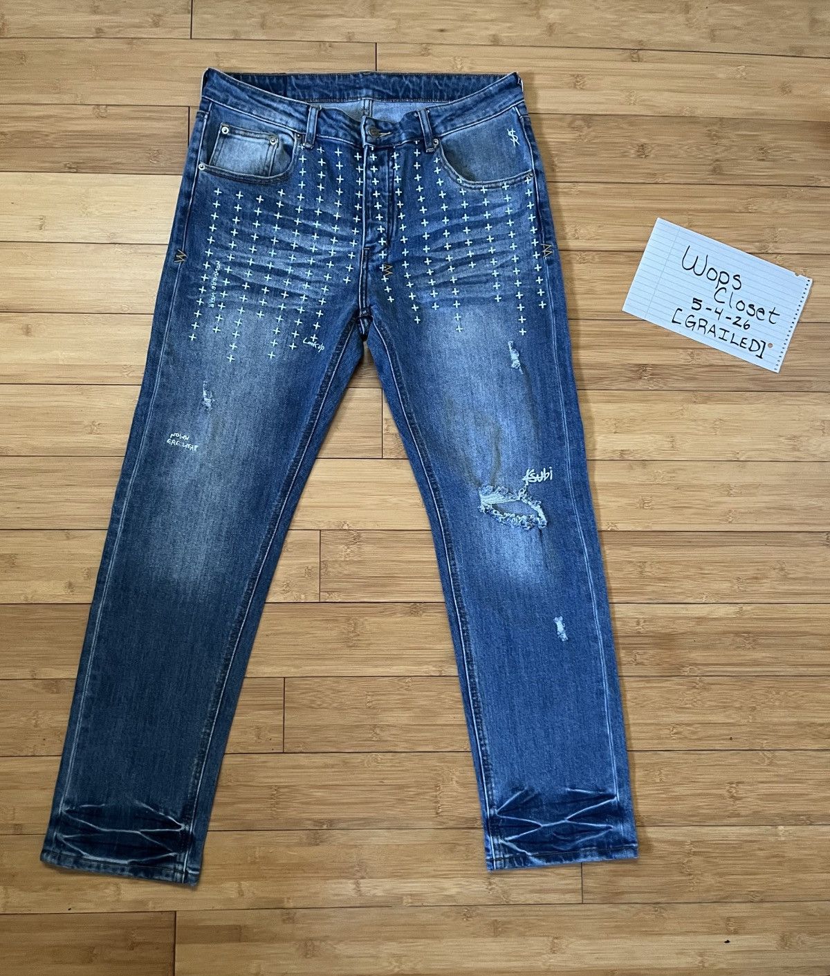 Ksubi Ksubi Nowhere Where Jeans Size US 34 / EU 50 - 1 Thumbnail