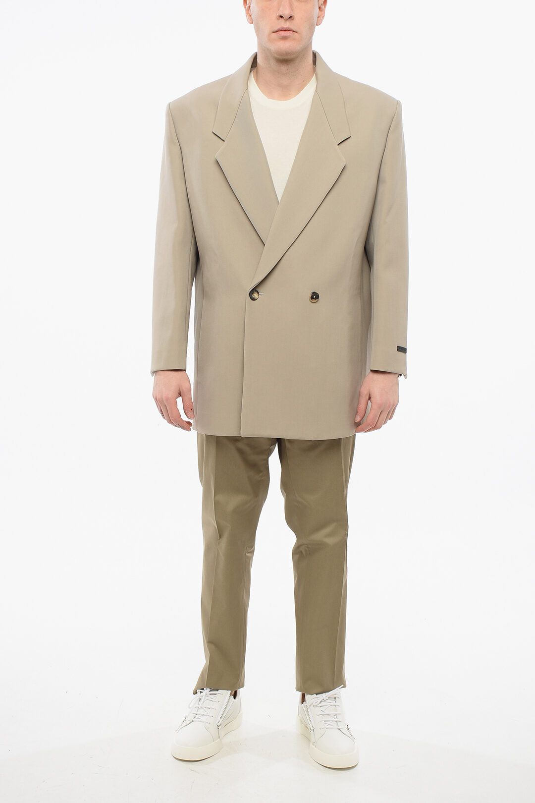 Fear of God og1mm0825 Double-breasted jacket In Beige Size US L / EU 52-54 / 3 - 4 Thumbnail