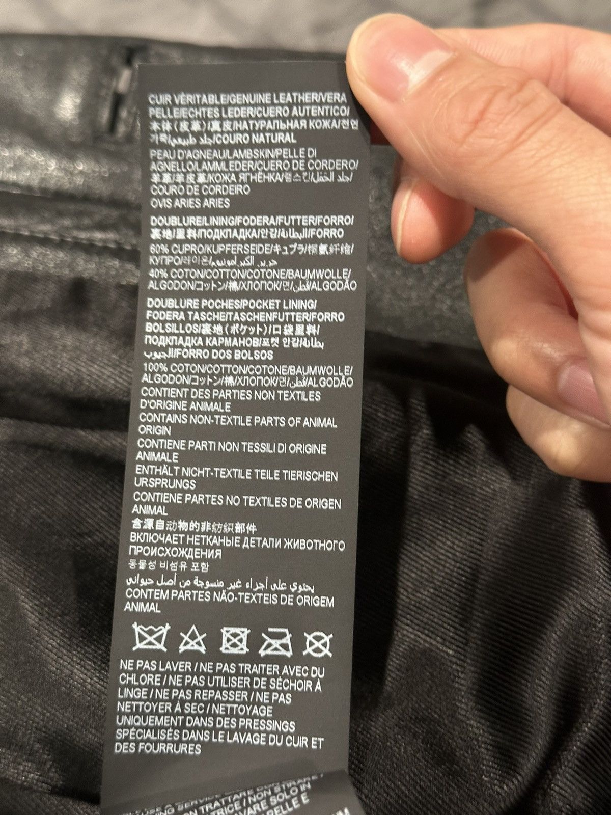 Saint Laurent Paris 2021 Lambskin Leather Overcoat 48 Size US M / EU 48-50 / 2 - 8 Thumbnail