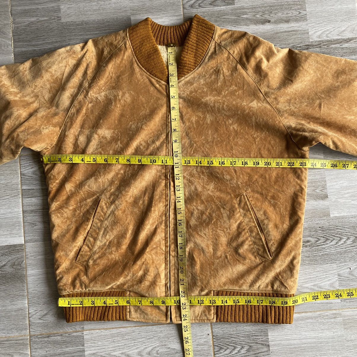 Japanese Brand × Vintage Vintage Japanese Brand Fur Skin Bomber jacket Size US L / EU 52-54 / 3 - 17 Thumbnail