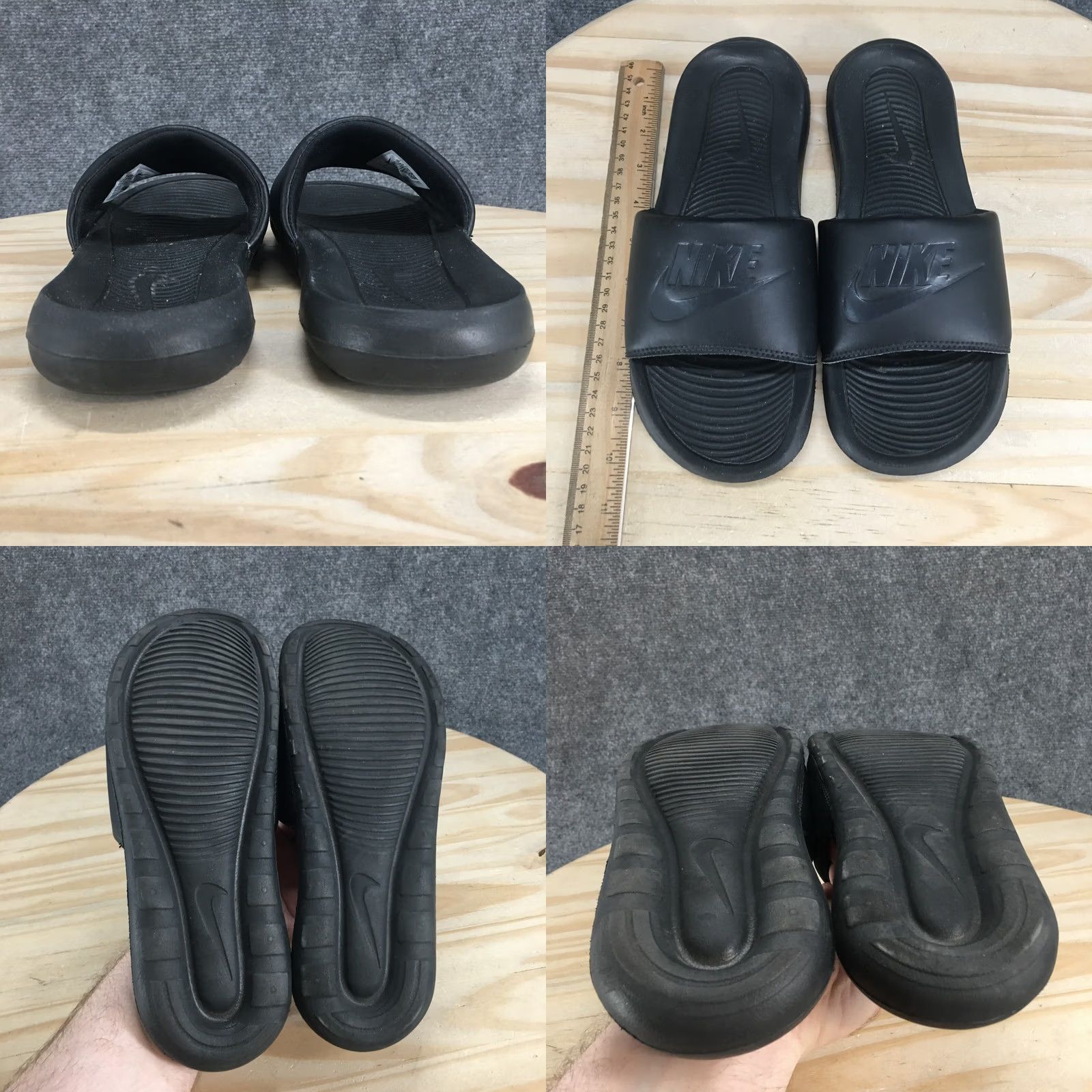 Nike Nike Sandal Mens 7 Black Victori One Slide Slip On Comfort Casual CN9675-003 Size US 7 / EU 40 - 8 Thumbnail