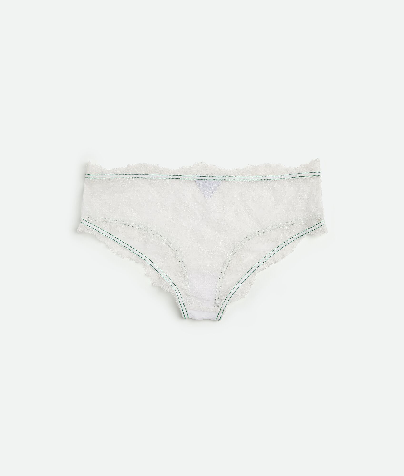 Bottega Veneta o1bcso1str0225 Size: XS / Floral Lace Briefs in White Size ONE SIZE - 2 Thumbnail