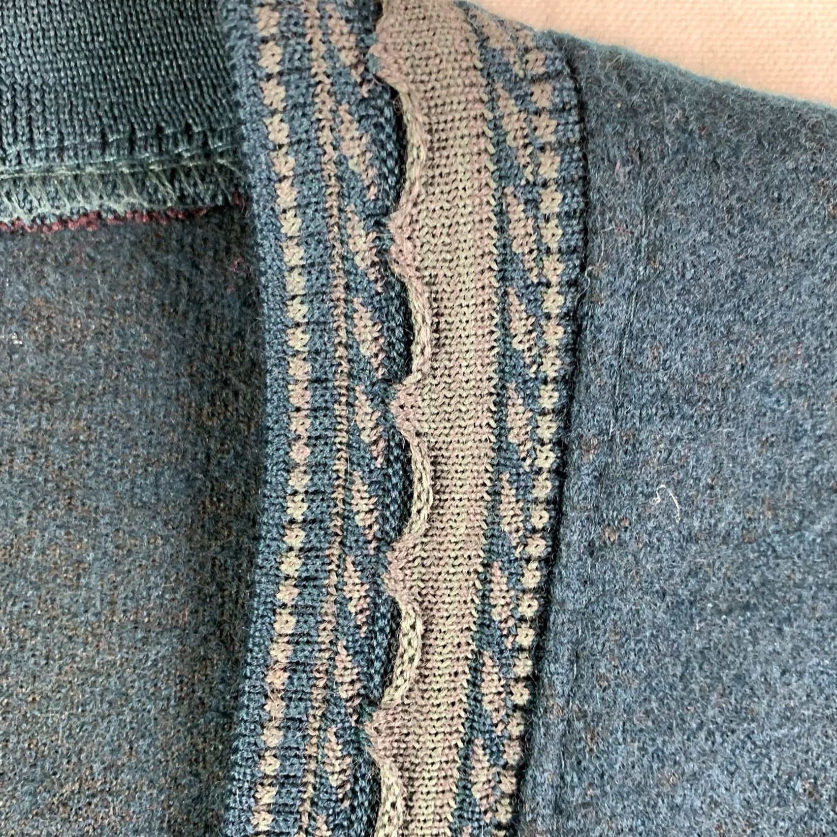 Vintage VINTAGE Komodo Cardigan Sweater Mens Large Green 100% Wool Lagenlook V-Neck Men’s Size L Size US L / EU 52-54 / 3 - 3 Thumbnail