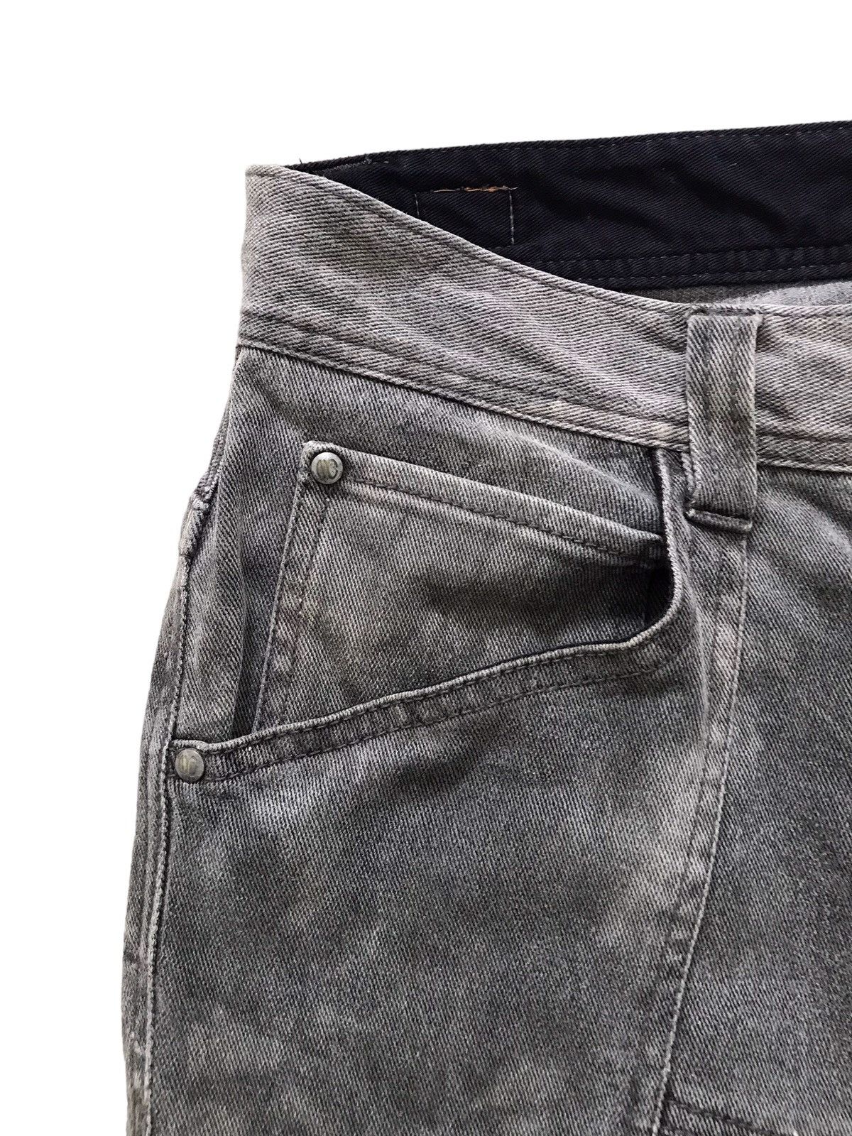 Nicole Club Nicole Club Matsuda Designer Patchwork Denim Jeans Size US 30 / EU 46 - 5 Thumbnail