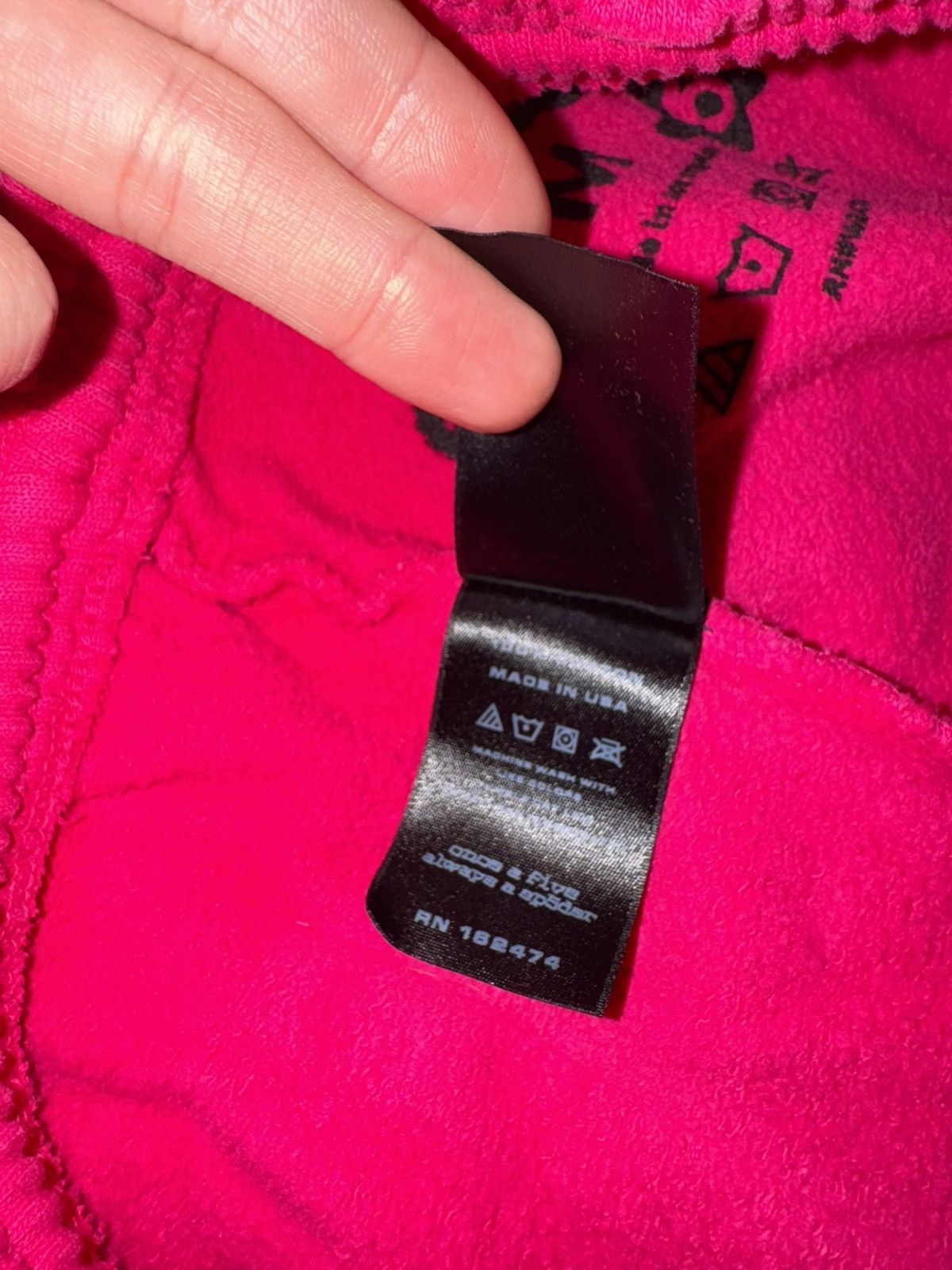 Sp5der Sp5der Pink Legacy Sweatpants - Size Medium Size US 32 / EU 48 - 10 Thumbnail
