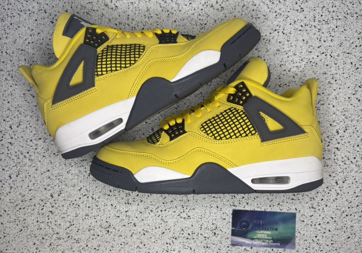 Jordan Brand Jordan 4 Lightning 9.5 Men Size US 9.5 / EU 42-43 - 2 Thumbnail