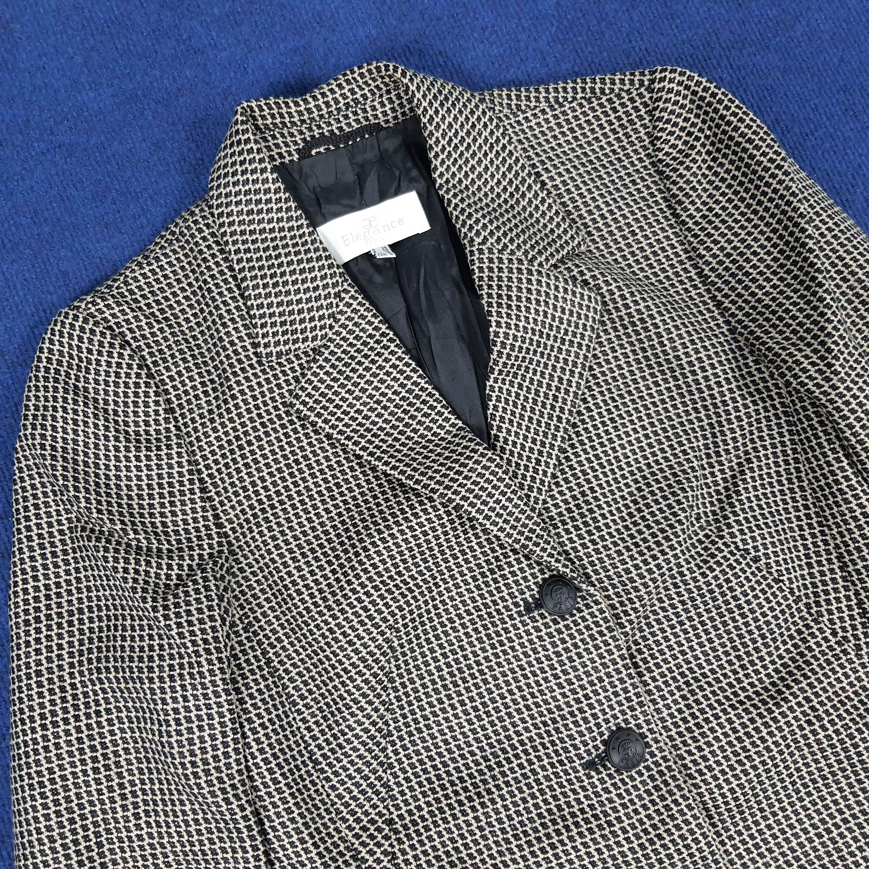 Designer × Vintage Vintage Elegance Paris Luxury Blazers Size M / US 6-8 / IT 42-44 - 2 Thumbnail