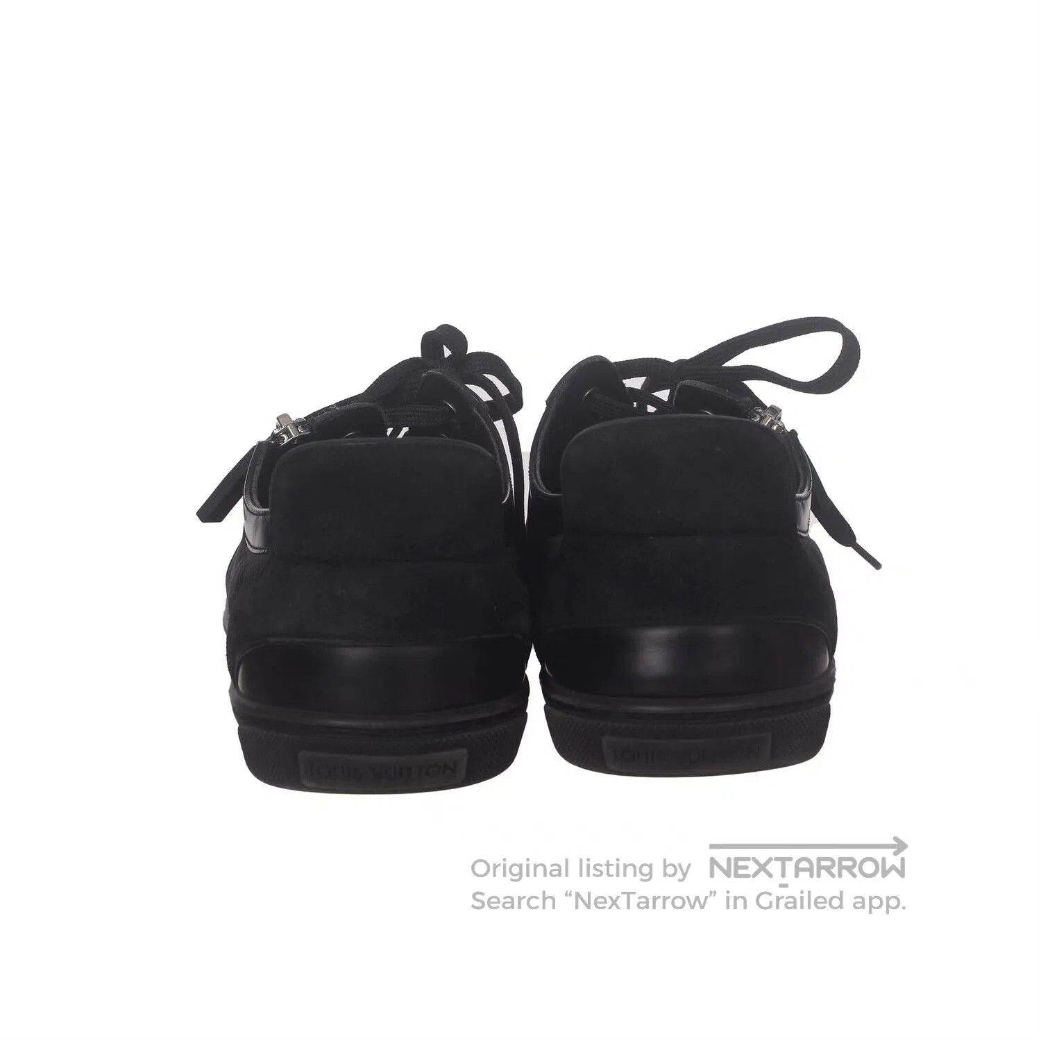 Louis Vuitton Louis Vuitton Black Damier Zip Sneakers 41. Size US 8 / EU 41 - 4 Thumbnail
