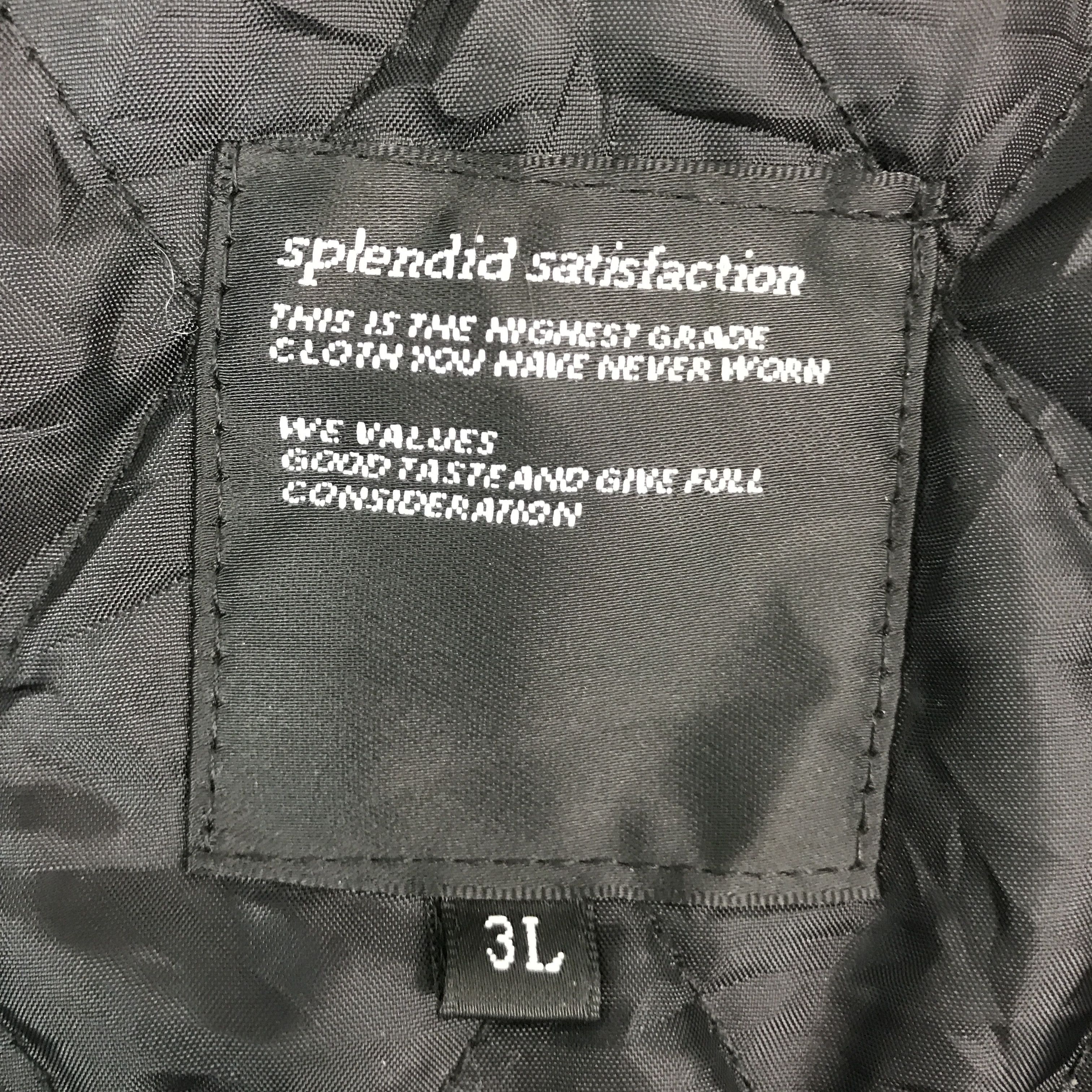 If Six Was Nine × Japanese Brand × Le Grande Bleu (L.G.B.) JAPAN SPLENDID BLACK FUR DESIGN STYLE JACKET Size US L / EU 52-54 / 3 - 11 Thumbnail