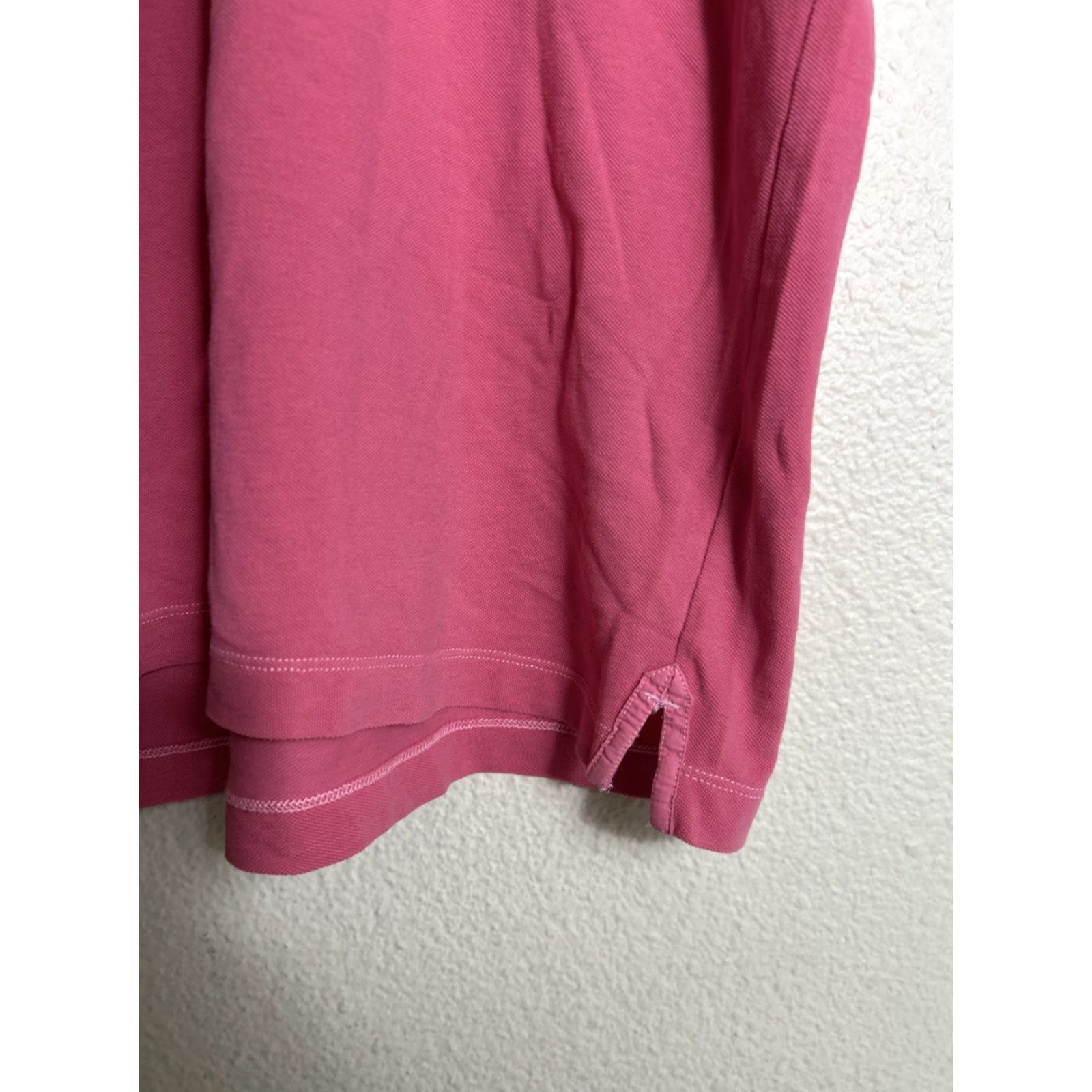 Tommy Bahama Tommy Bahama Polo Shirt Mens XL Short Sleeve Salmon Pink Cotton Stains Size US XL / EU 56 / 4 - 6 Thumbnail