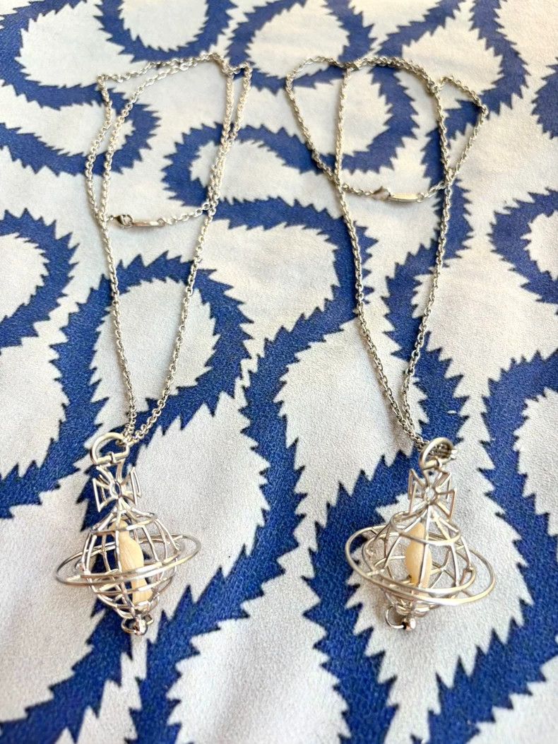 Vivienne Westwood Vivienne Westwood Birdcage Orb Earth Planet Necklace Size ONE SIZE - 4 Thumbnail