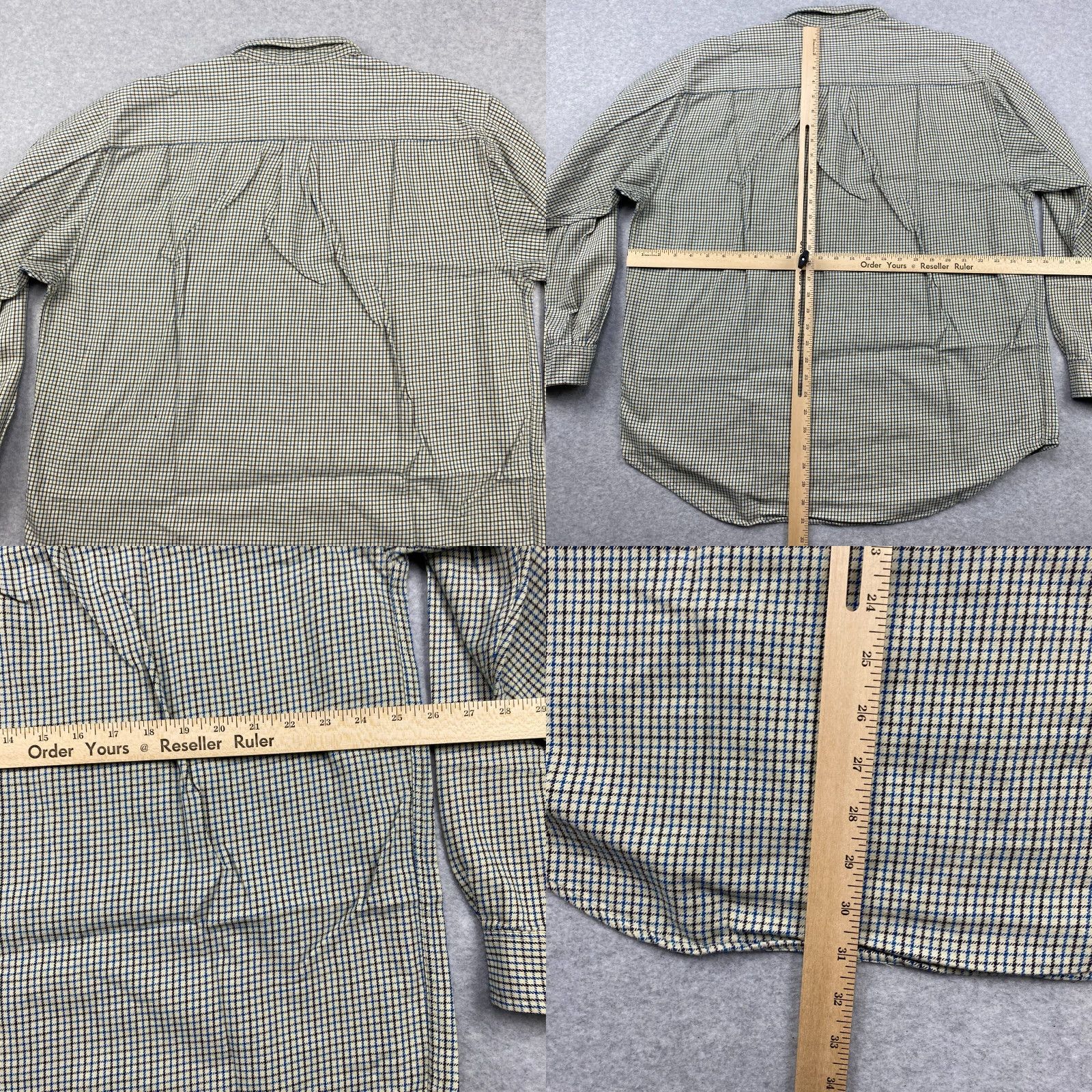 Abercrombie & Fitch Abercrombie & Fitch Shirt Mens M Flannel Button-Up Check Multicolor Size US M / EU 48-50 / 2 - 8 Thumbnail