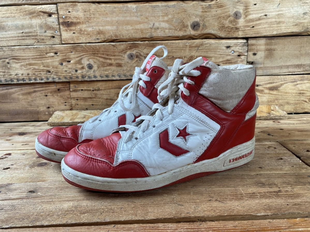 Converse Vintage 80’s Converse weapon hi-top sneakers sz 10 Size US 10 / EU 43 - 5 Thumbnail
