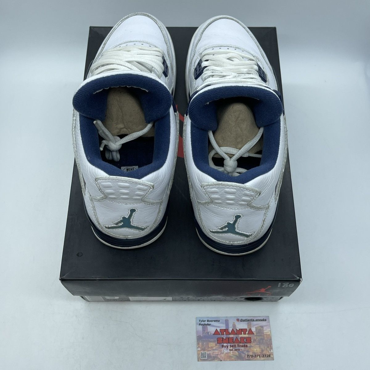 Jordan Brand Air Jordan 4 Columbia Size US 9.5 / EU 42-43 - 6 Thumbnail
