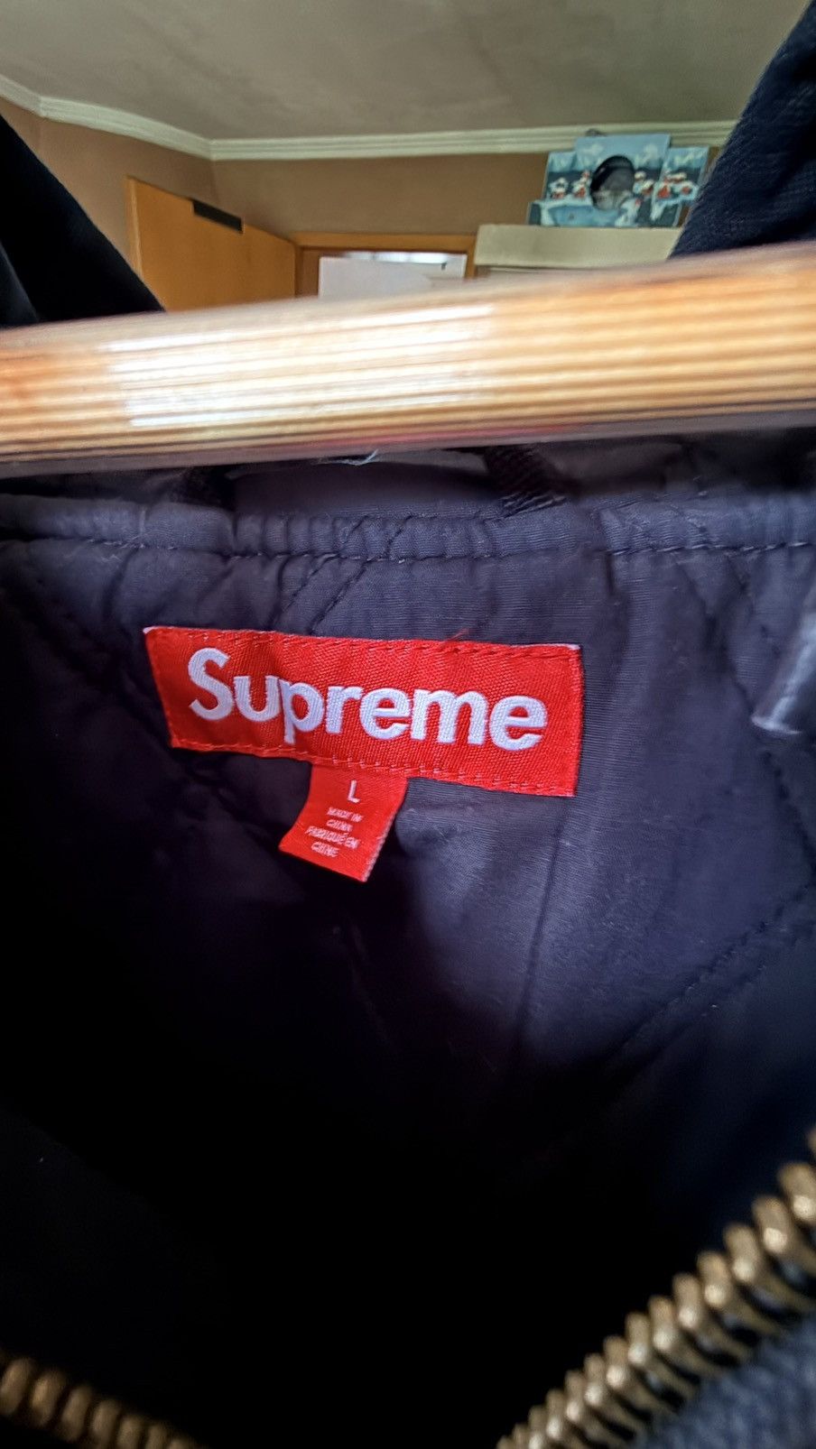 Supreme Supreme AOI Embroidered Hooded Work Jacket SS25 Size US L / EU 52-54 / 3 - 4 Thumbnail
