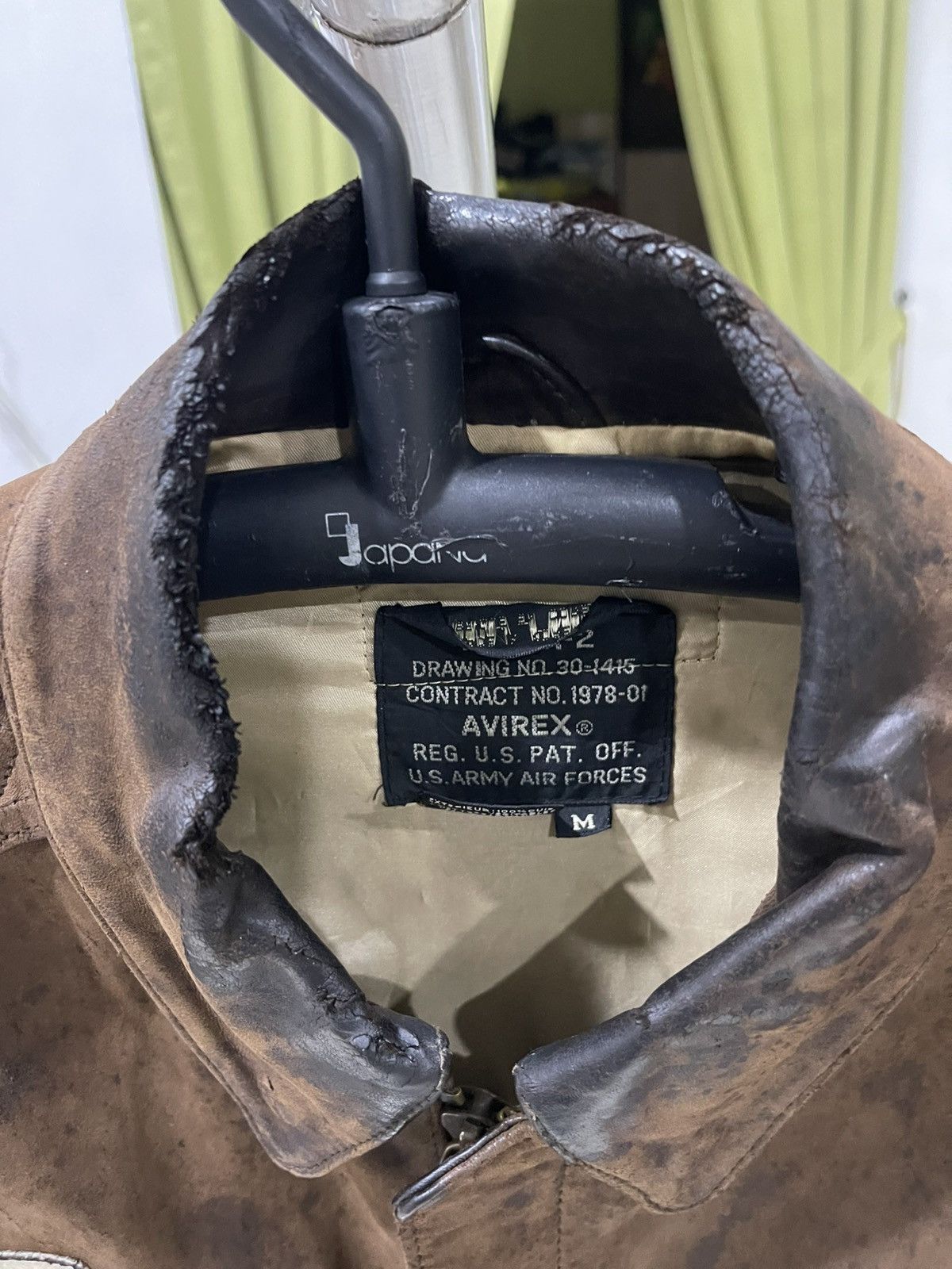 Avirex AVIREX TYPE A-2 US ARMY AIR FORCE LEATHER FLIGHT JACKET Size US M / EU 48-50 / 2 - 6 Thumbnail