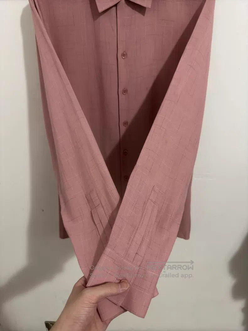 Saint Laurent Paris Saint Laurent Paris Size 37 Viscose Cuban Collar Pink Bamb Size US S / EU 44-46 / 1 - 3 Thumbnail