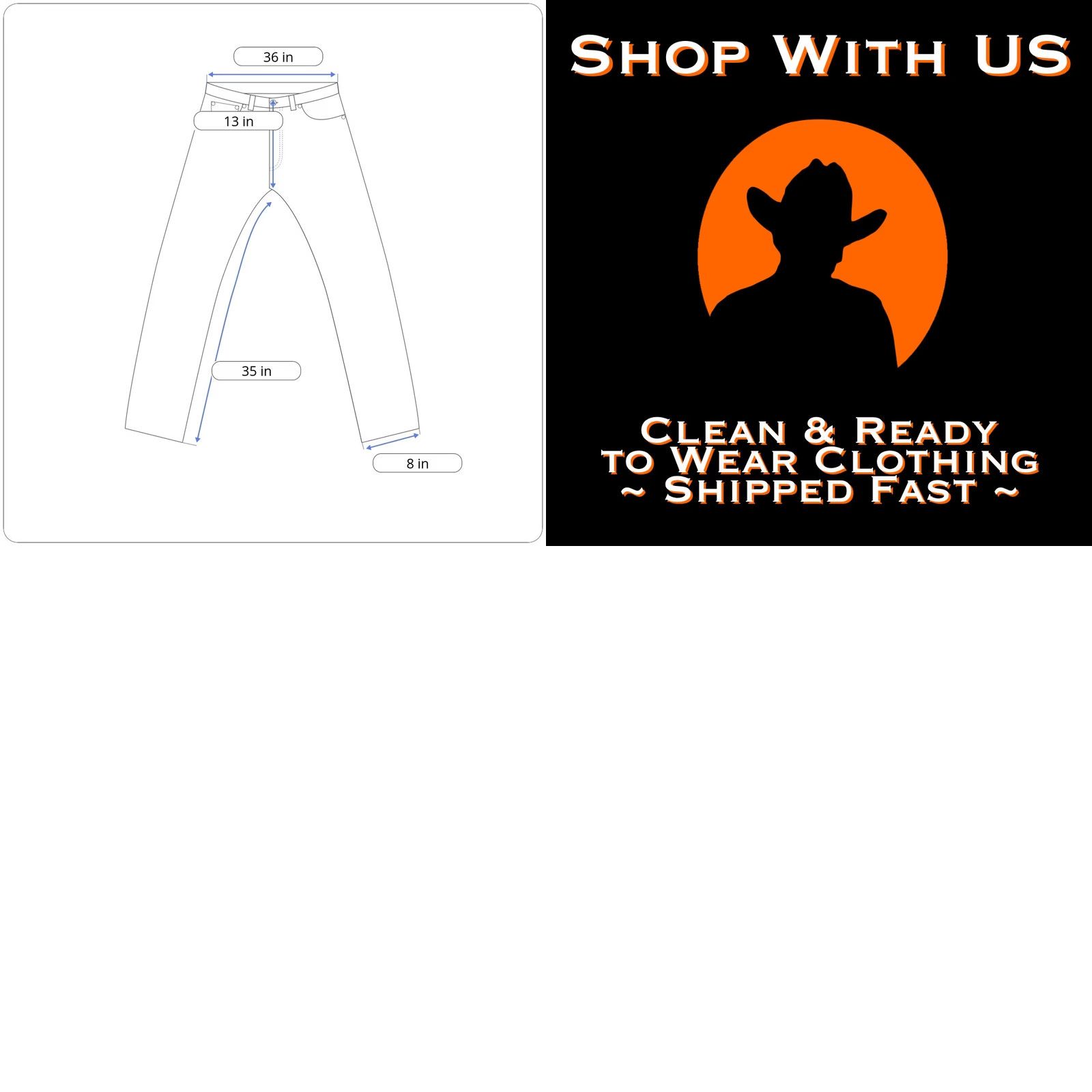 Wrangler Wrangler Jeans Mens 36x35 Black Straight Leg Workwear Cowboy Cut Cotton Denim Size US 36 / EU 52 - 8 Thumbnail