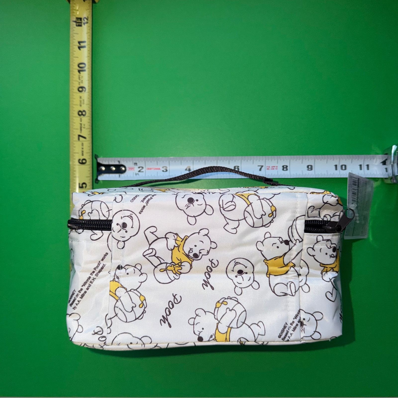 Disney Disney Winnie Pooh Bear Insulated Lunch Bag Tote Drink Japan Size ONE SIZE - 4 Thumbnail