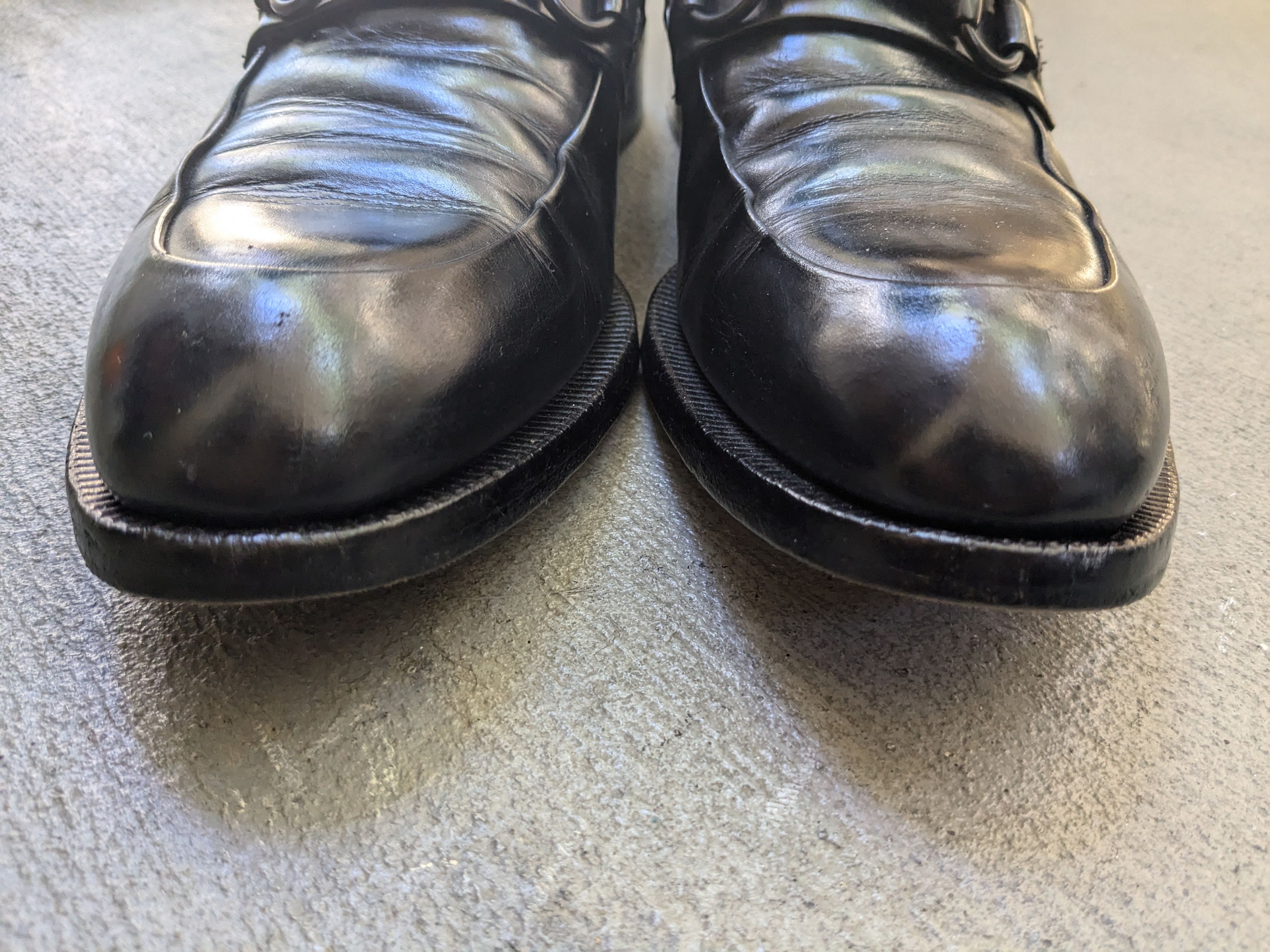 Gucci Gucci Horsebit Loafers Black 8 D Leather Snaffle Tom Ford Size US 8 / EU 41 - 2 Thumbnail