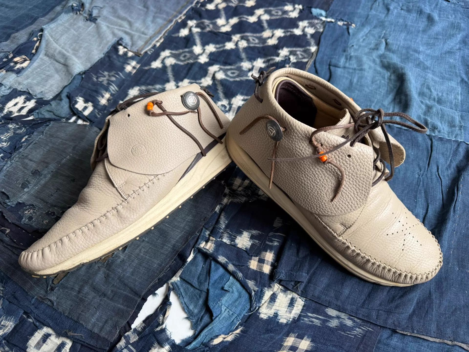 Visvim VISVIM FBT Beige Silver Buckle 11 Mint Size US 11 / EU 44 - 2 Thumbnail