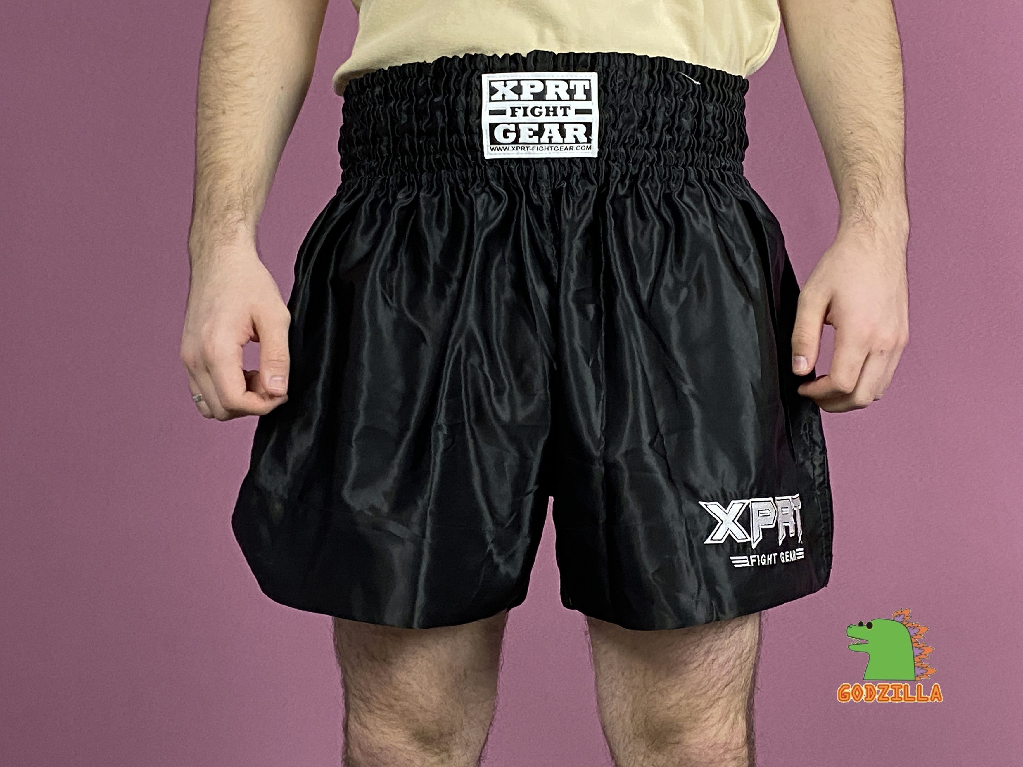 Japanese Brand × Vintage XPRT Vintage Men's Boxing Shorts - L Black Size US 32 / EU 48 - 2 Thumbnail