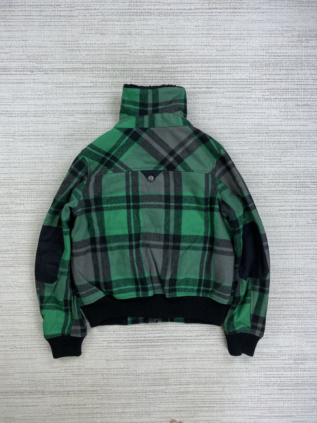Diesel 🔥Diesel Green Checked Multipocket Lined Sherpa Jacket Size US M / EU 48-50 / 2 - 3 Thumbnail