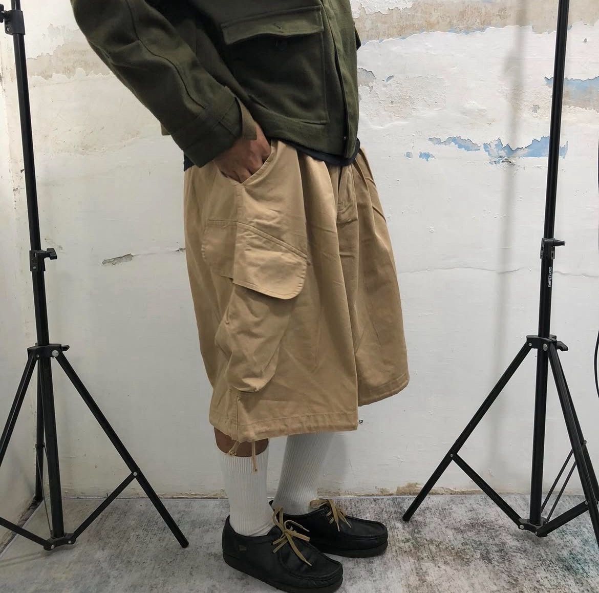 If Six Was Nine Super wide Cargo baggy pants japanes style Size US 29 - 4 Thumbnail