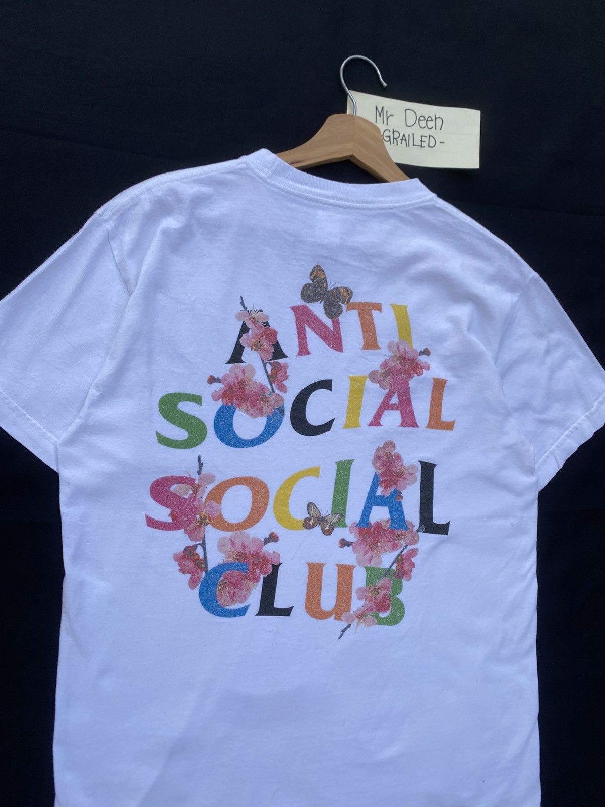 Anti Social Social Club Rare Anti Social Social Club Multicolor Spellout Tshirt Size US M / EU 48-50 / 2 - 7 Thumbnail