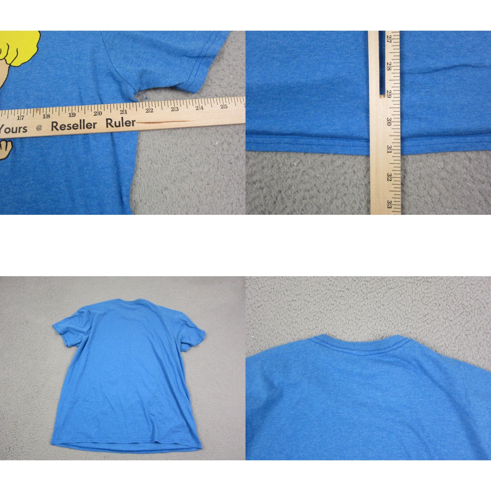 Vintage Beavis and Butt-Head Shirt Mens XL Blue White Crew Neck Tee 90s Graphic T-Shirt Size US XL / EU 56 / 4 - 8 Thumbnail