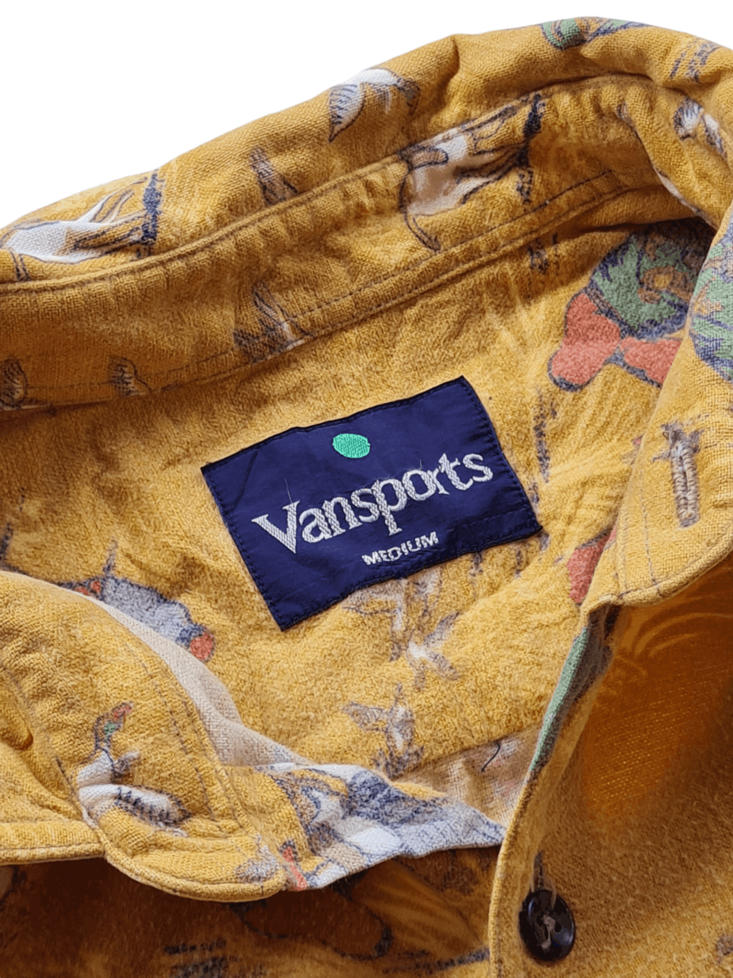Vintage Vintage Vansport Jacket Button Up Overprint Size US M / EU 48-50 / 2 - 6 Thumbnail
