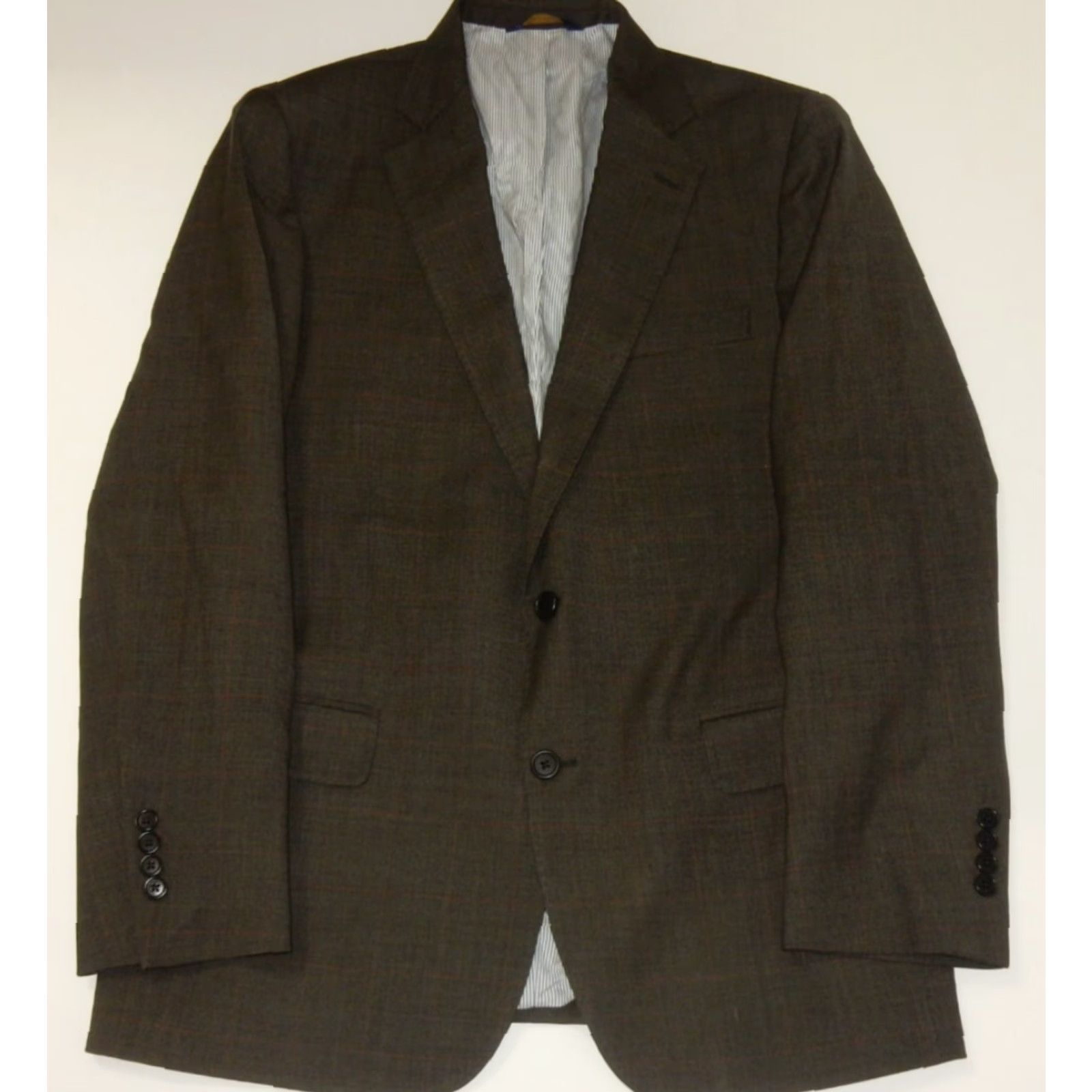 Brooks Brothers Brooks Brothers Blazer Men Plaid Wool 41 Regular Gray 2 Button Jacket blazer Coat Dropped? Explorer Regent Mens Size 42R - 2 Thumbnail