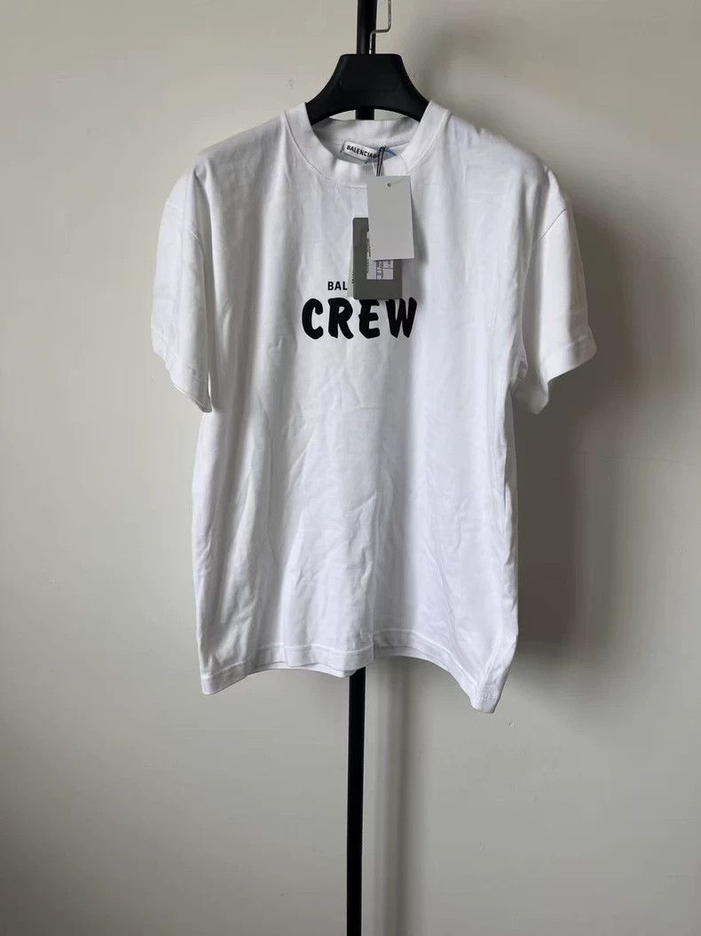 Balenciaga Balenciaga Logo letter printed short-sleeved round neck T- Size US XS / EU 42 / 0 - 1 Thumbnail